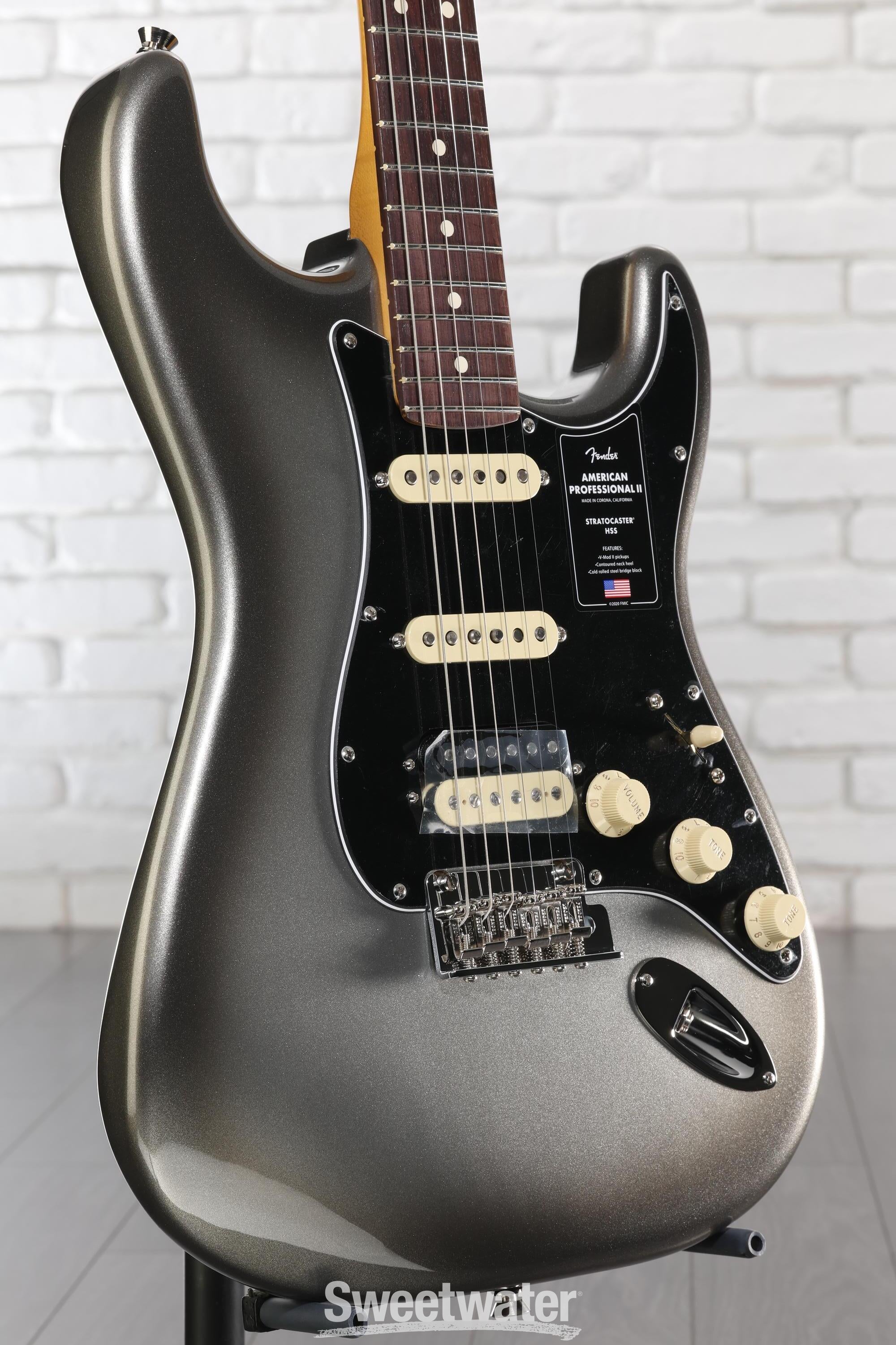 Fender American Professional II Stratocaster HSS - Mercury with