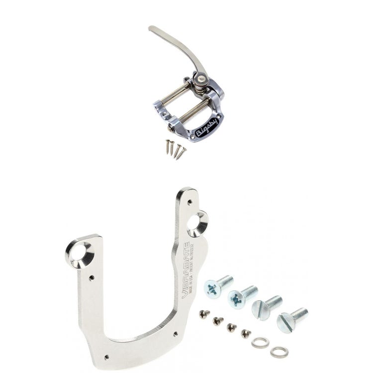 Vibramate V5-ST Short Tail and Bigsby B5 Vibrato Tailpiece  