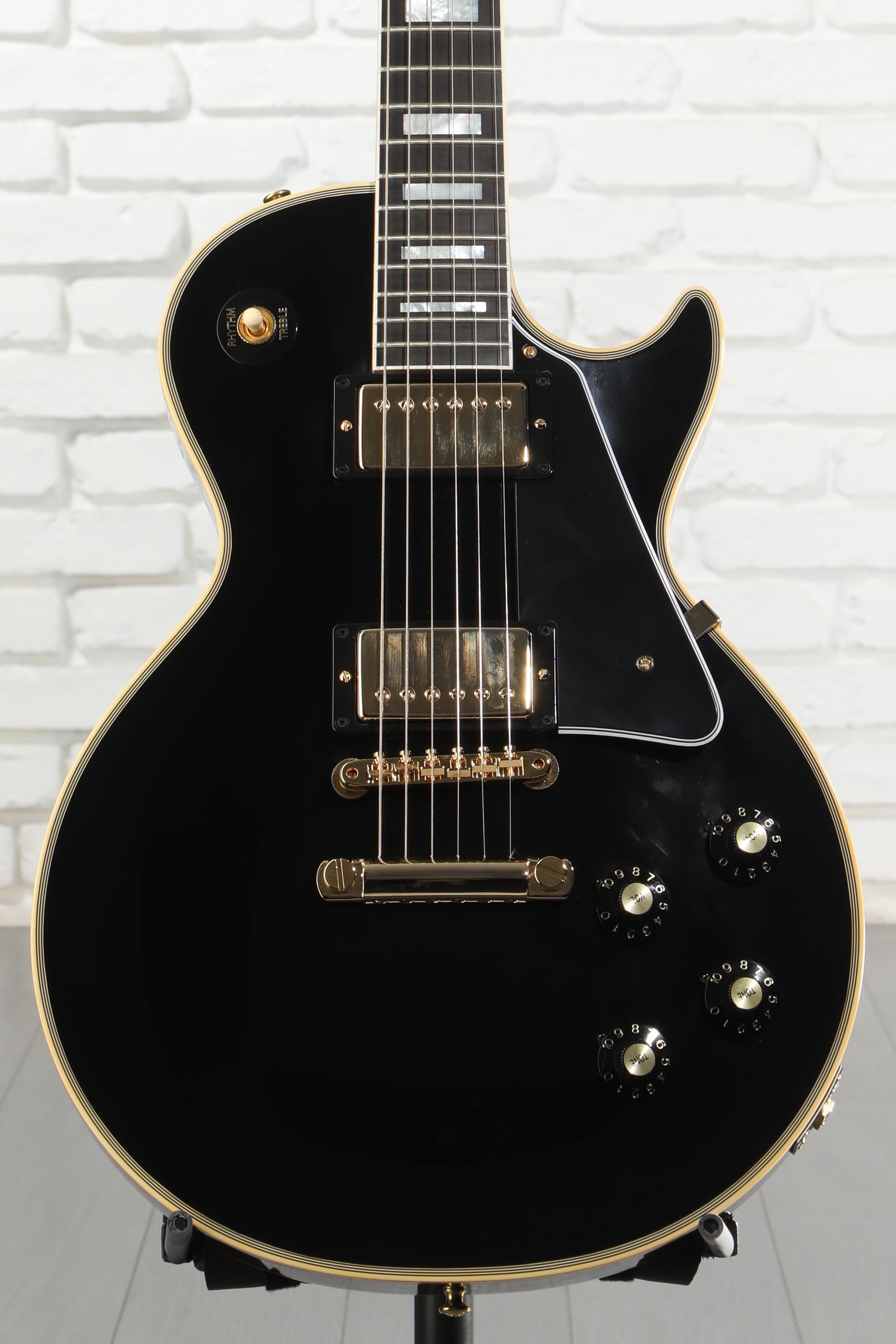 Gibson Custom 1968 Les Paul Custom Reissue Electric Guitar - Ebony