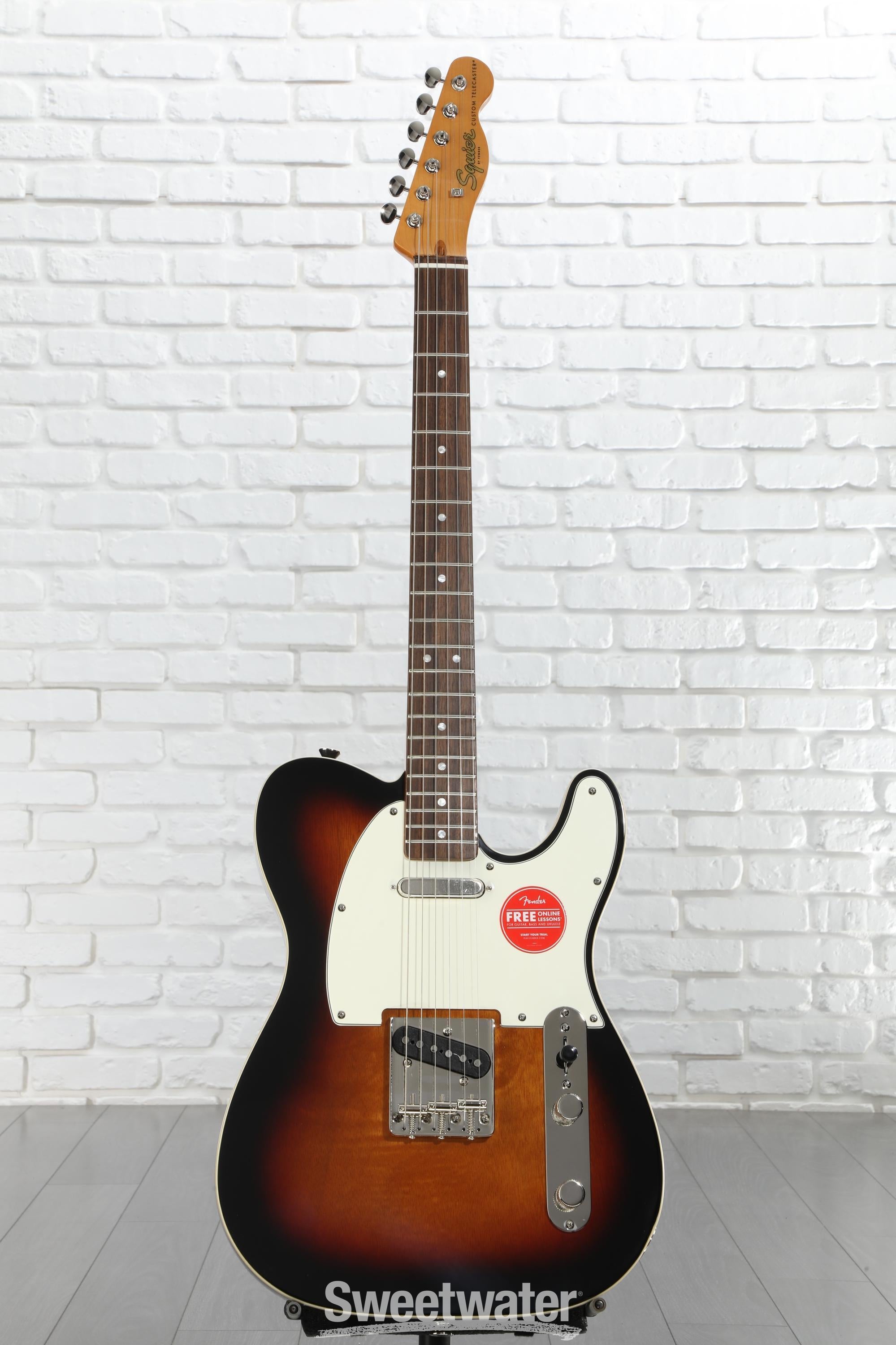 Squier Classic Vibe 60's Telecaster Custom - 3-Tone Sunburst