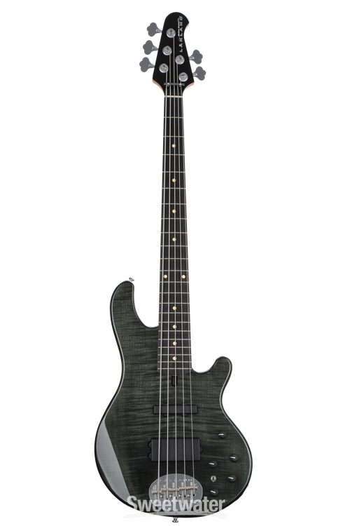 美品　liten Dramatic Skants ブラック　2号 Lakland Skyline 55-02 Deluxe Bass Guitar - Transparent Black