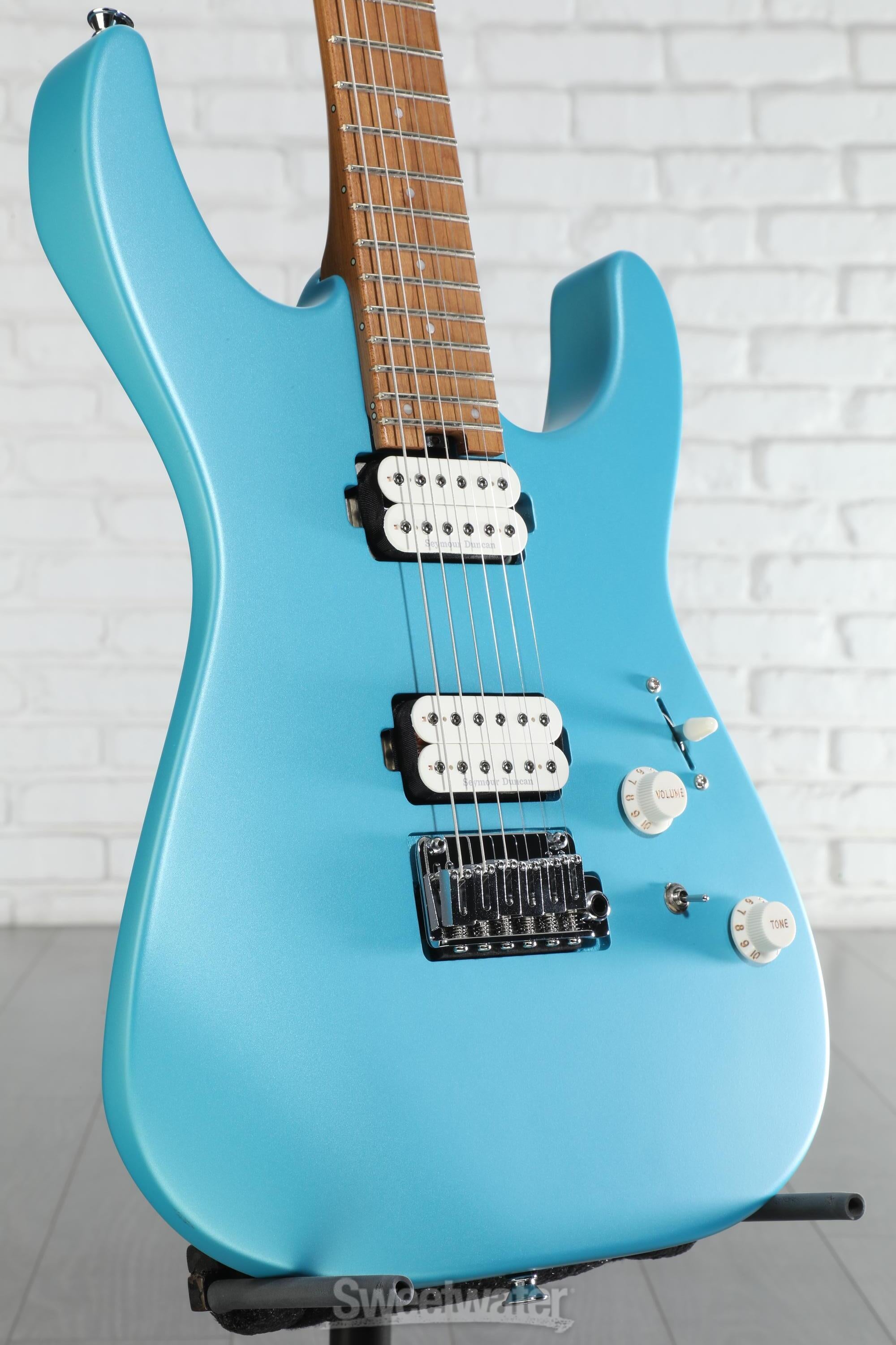 Charvel Pro-Mod DK24 HH 2PT Electric Guitar - Matte Blue Frost