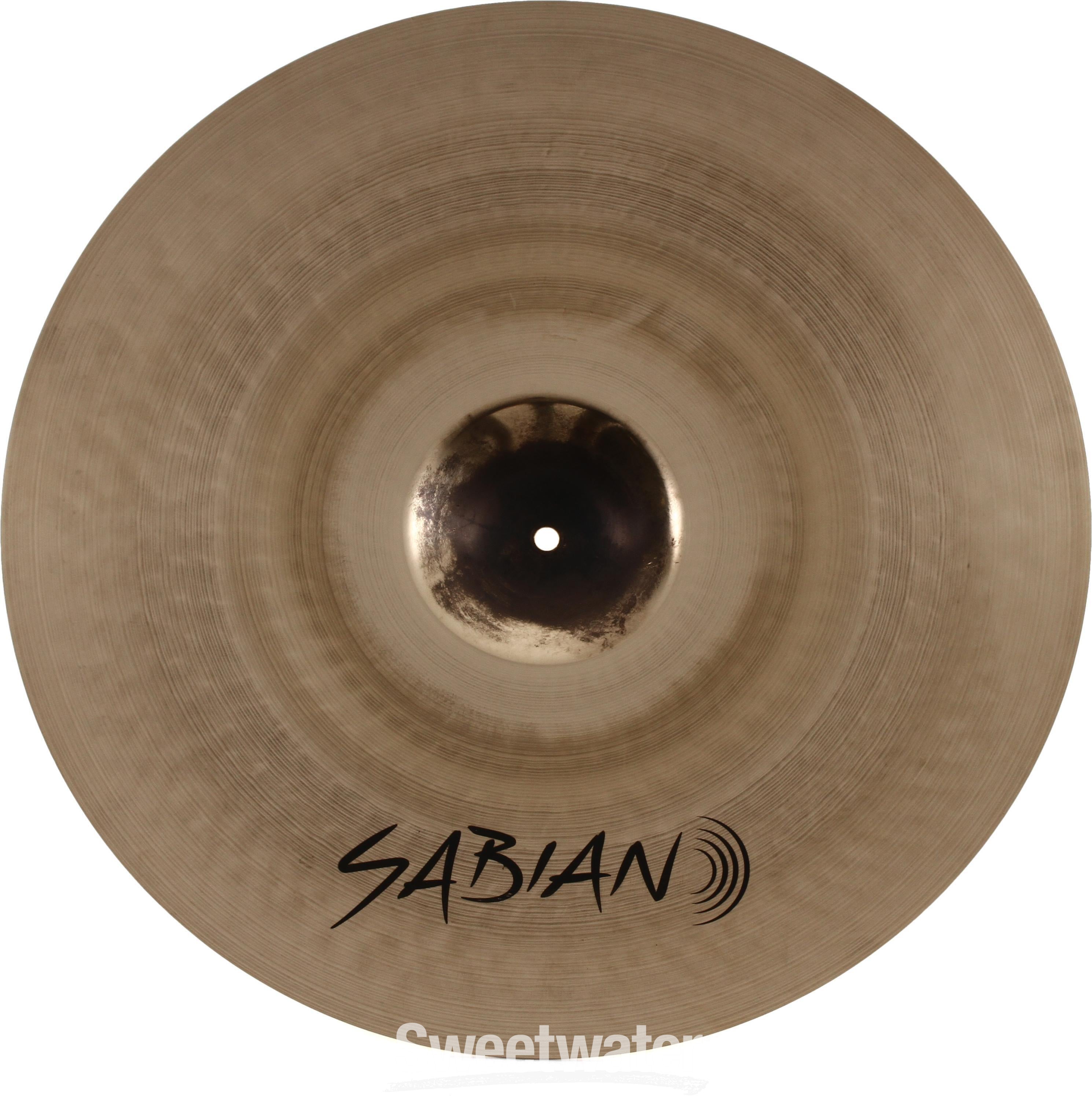 Sabian 22 inch AAX Medium Ride Cymbal - Brilliant Finish | Sweetwater