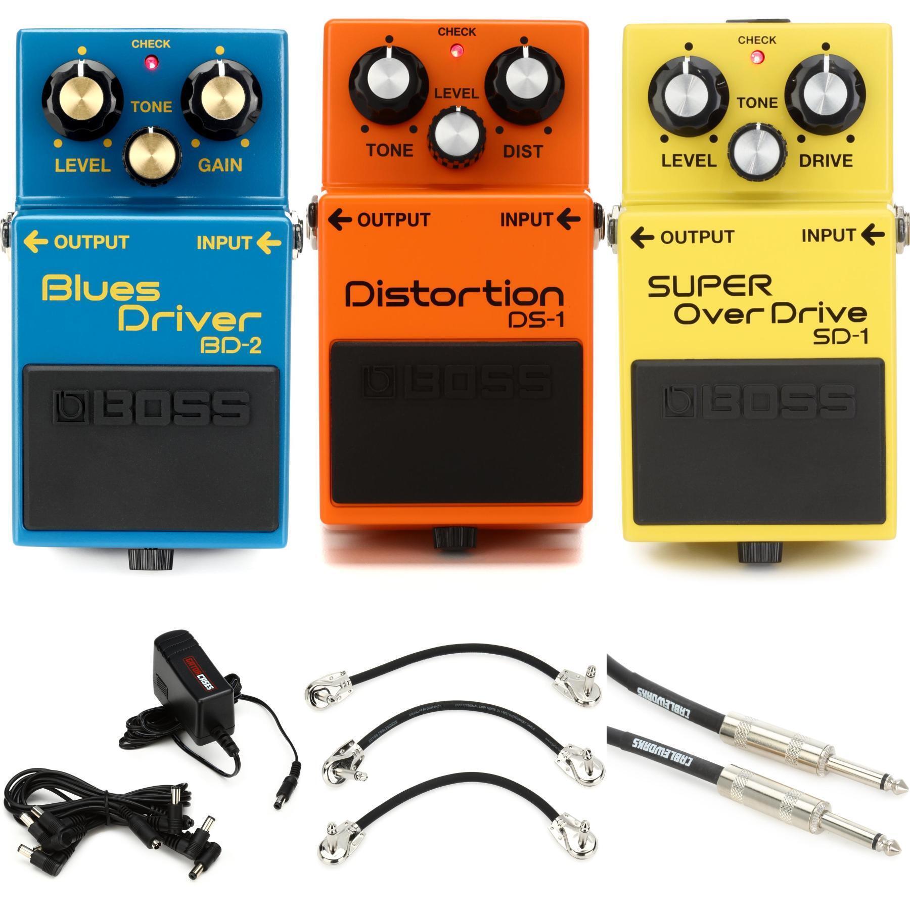 Boss Drive Pedals Pack Sweetwater