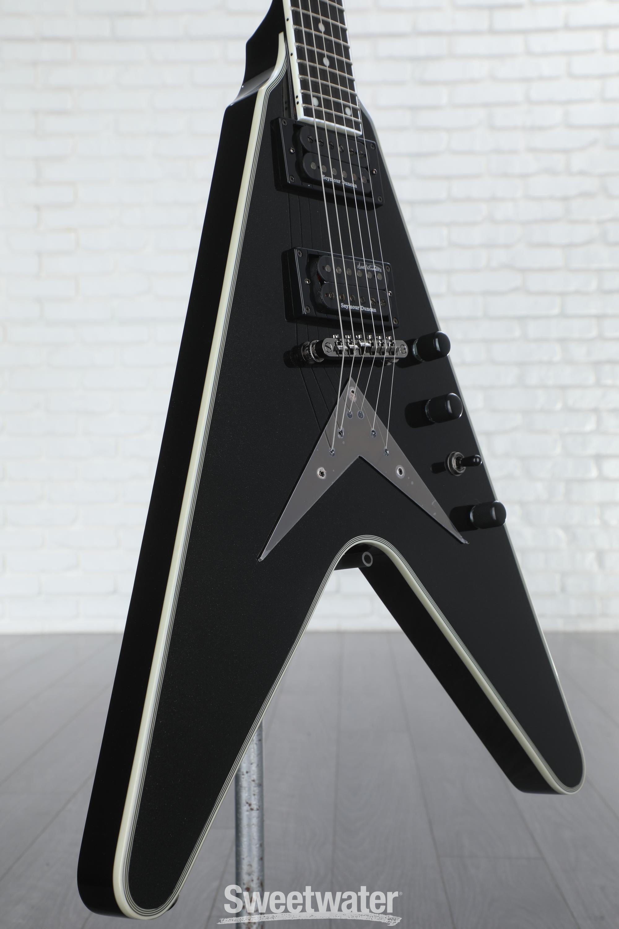 Epiphone Dave Mustaine Flying V Custom Electric Guitar - Black