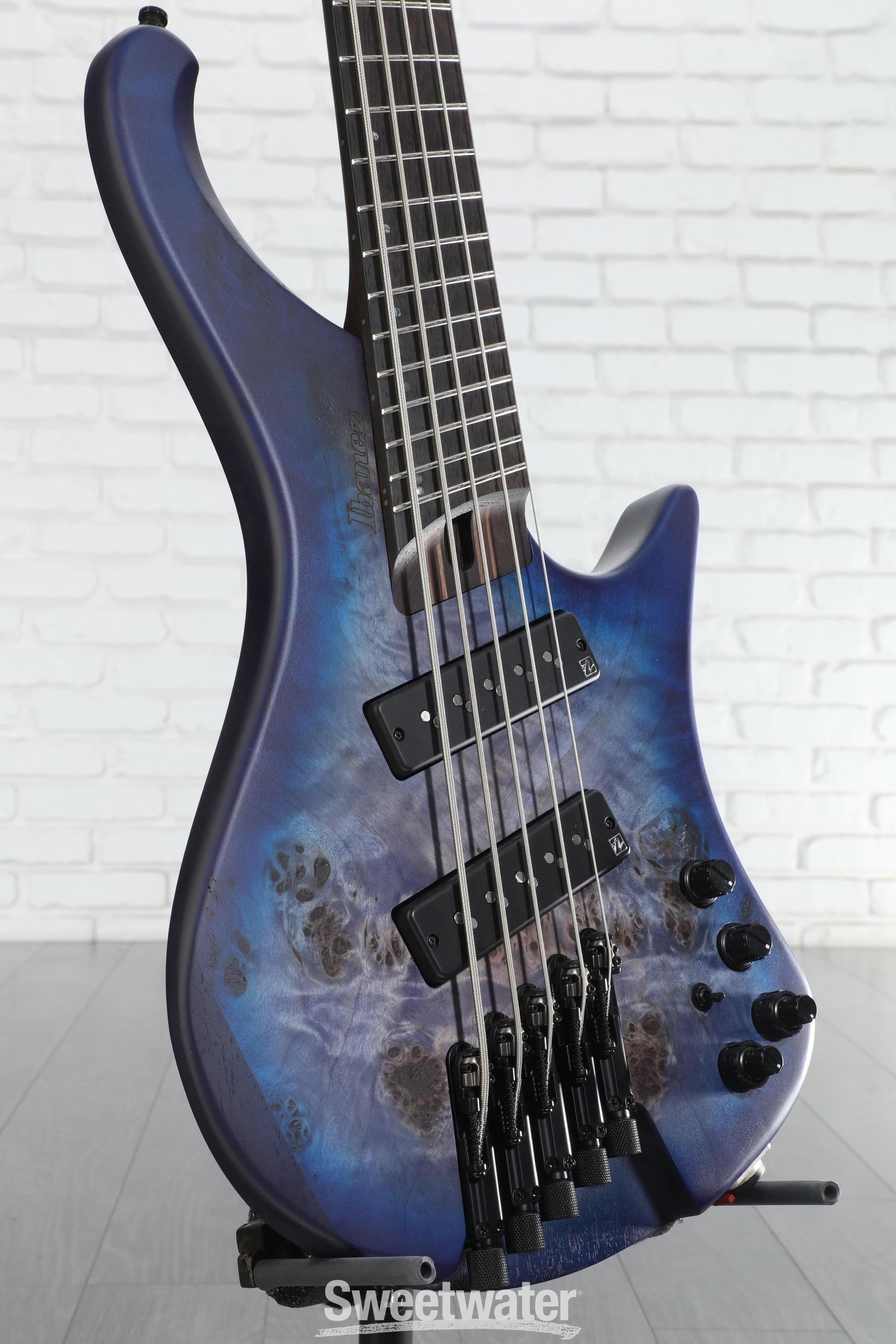 Ibanez Bass Workshop EHB1505MS Bass Guitar - Pacific Blue Burst