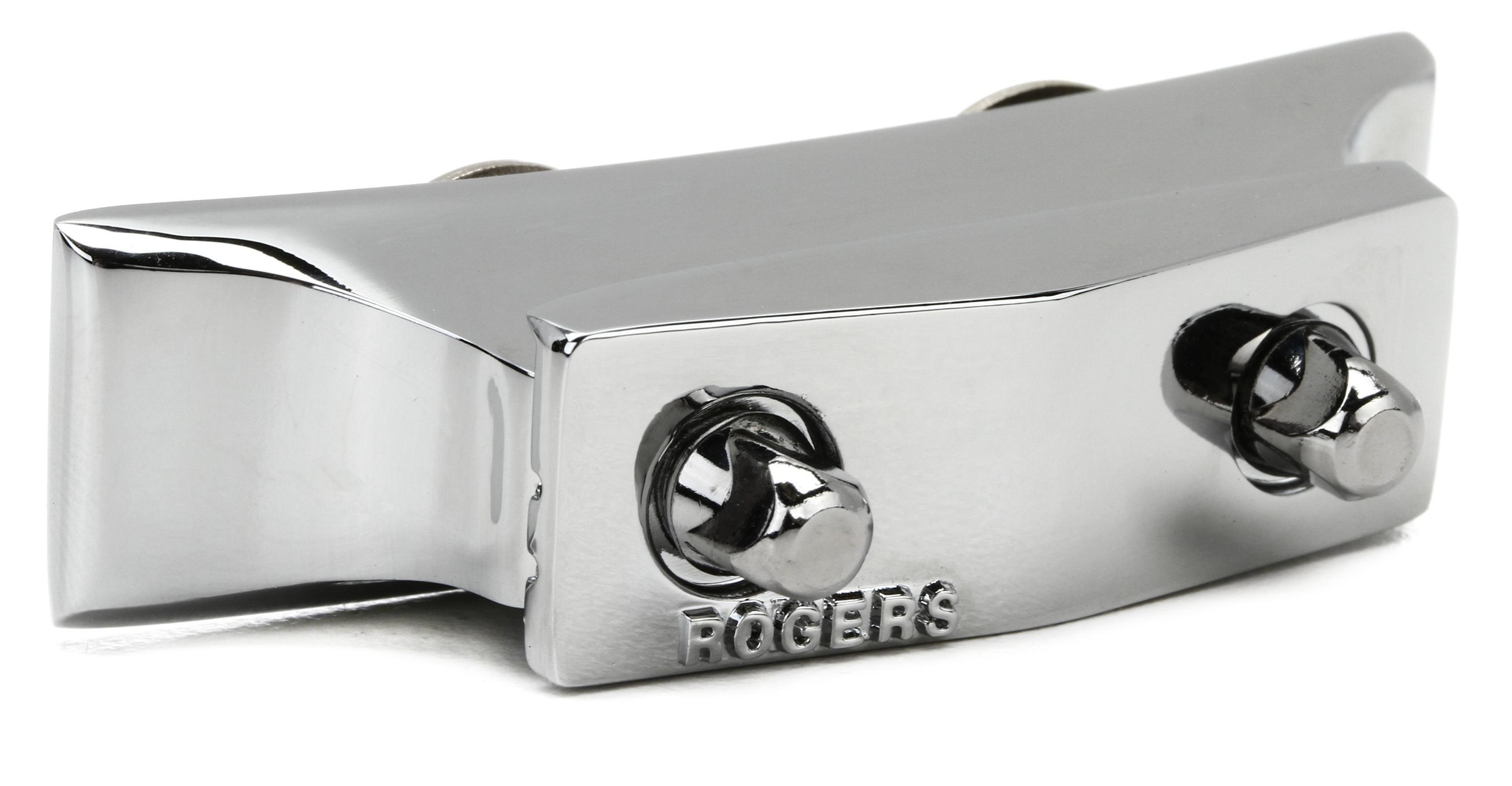 Rogers Drums Model No. 5SLOGO Script Logo Badge