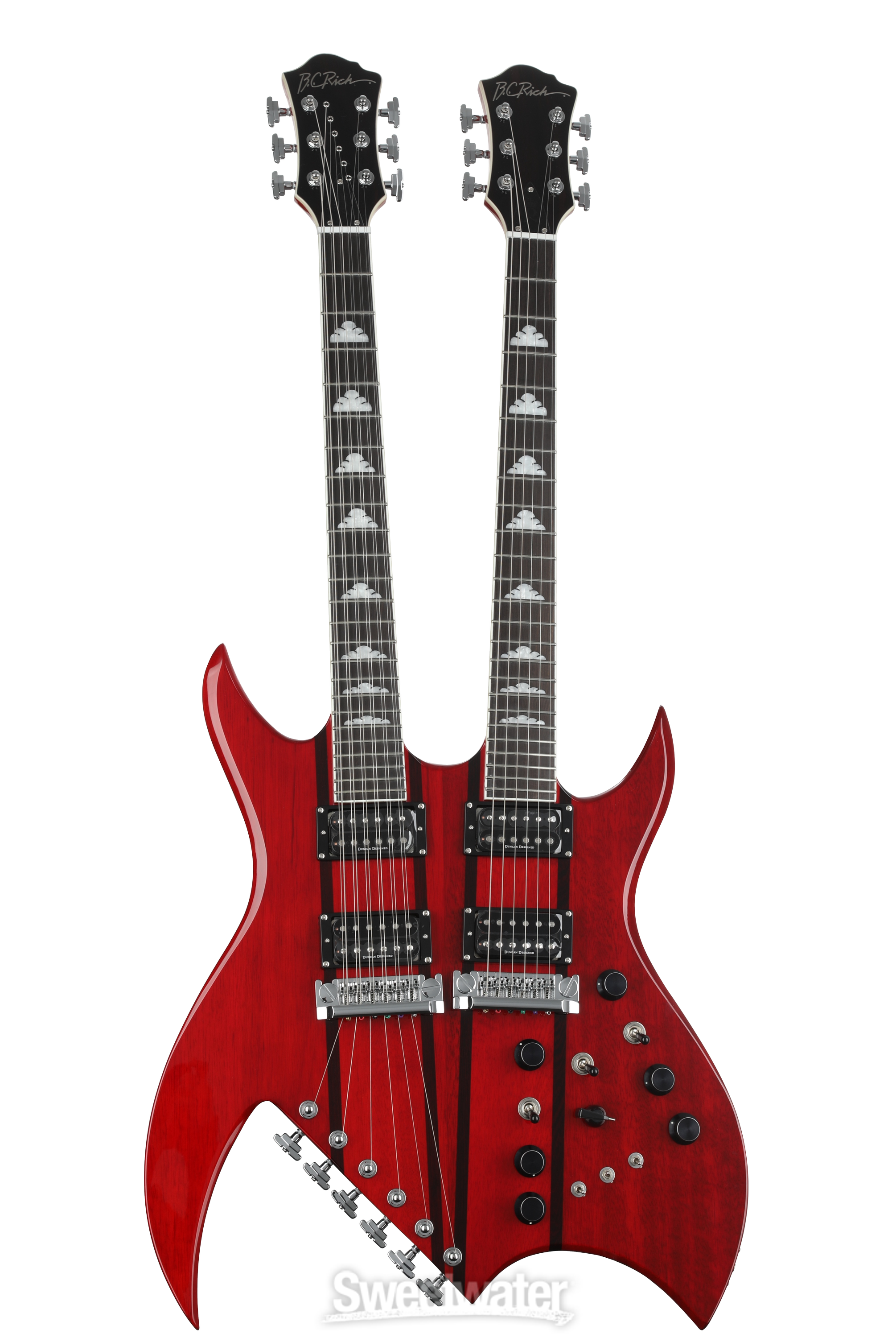 Double online head guitar