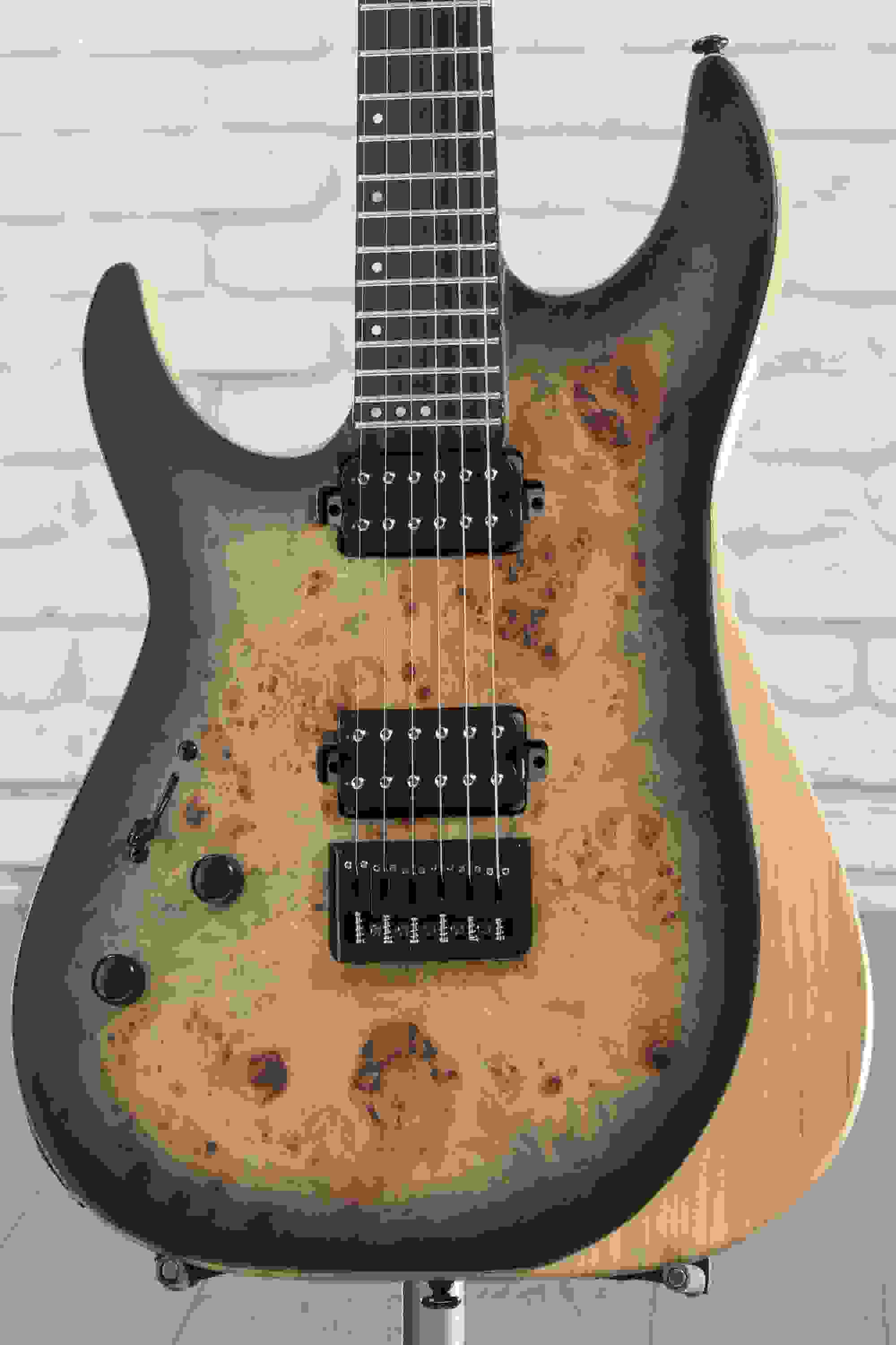 Schecter Reaper-6 Left-handed - Satin Charcoal Burst