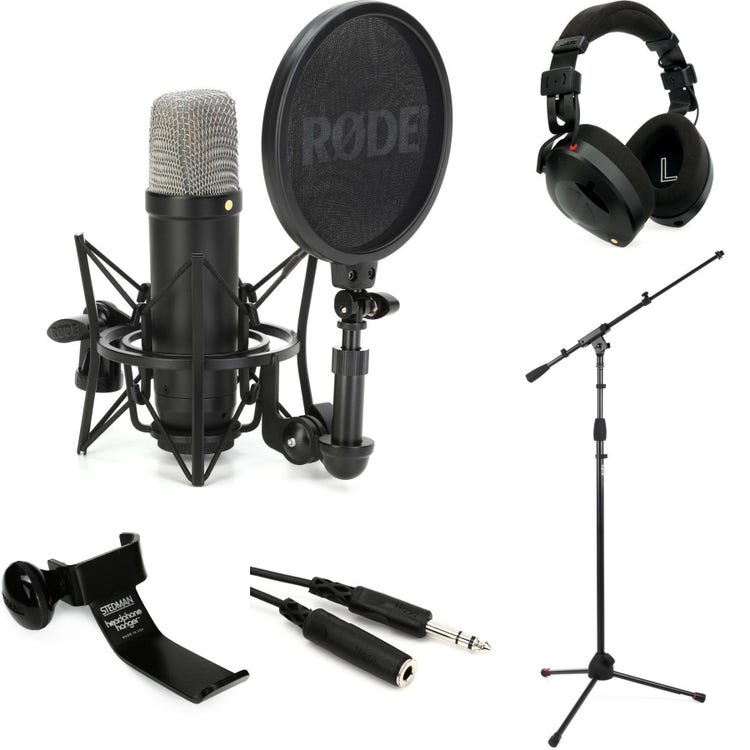 Rode NT1 Signature Series Condenser Microphone, Black