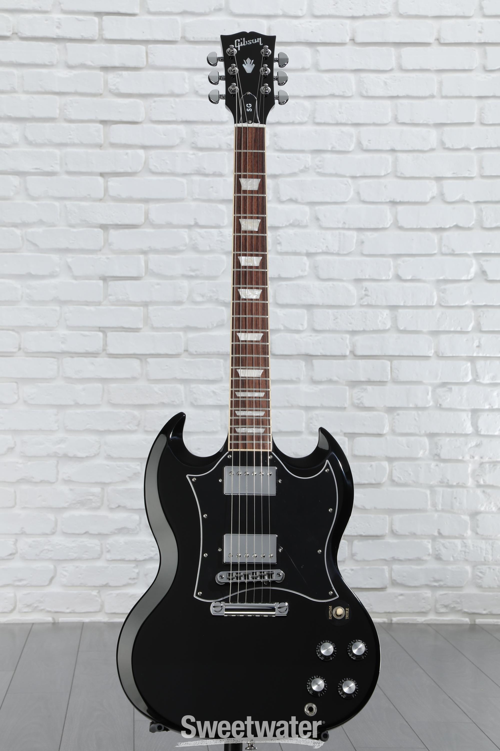 Gibson SG Standard Electric Guitar - Ebony | Sweetwater