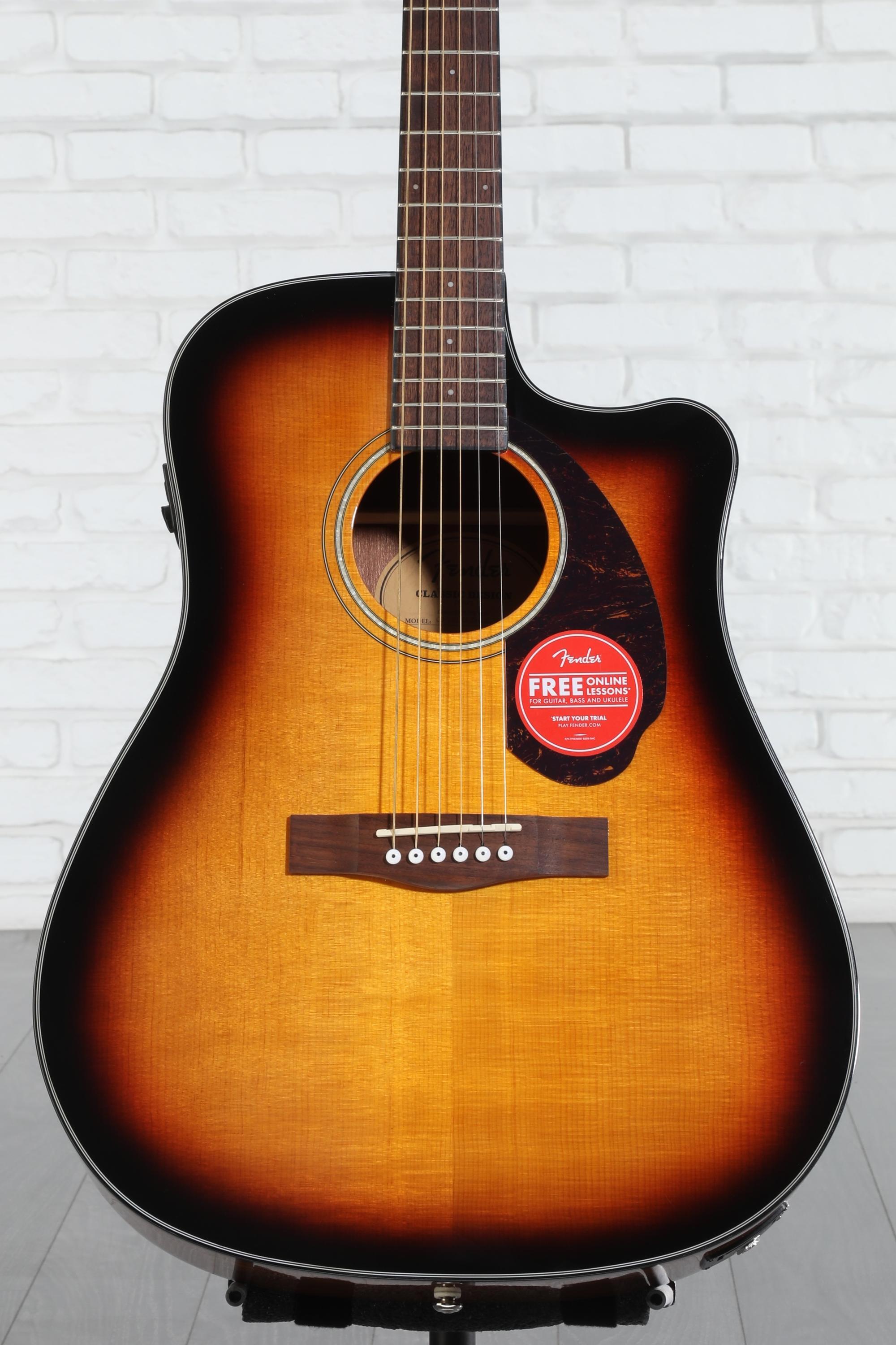 Fender CD-140SCE Dreadnought Acoustic-Electric Guitar