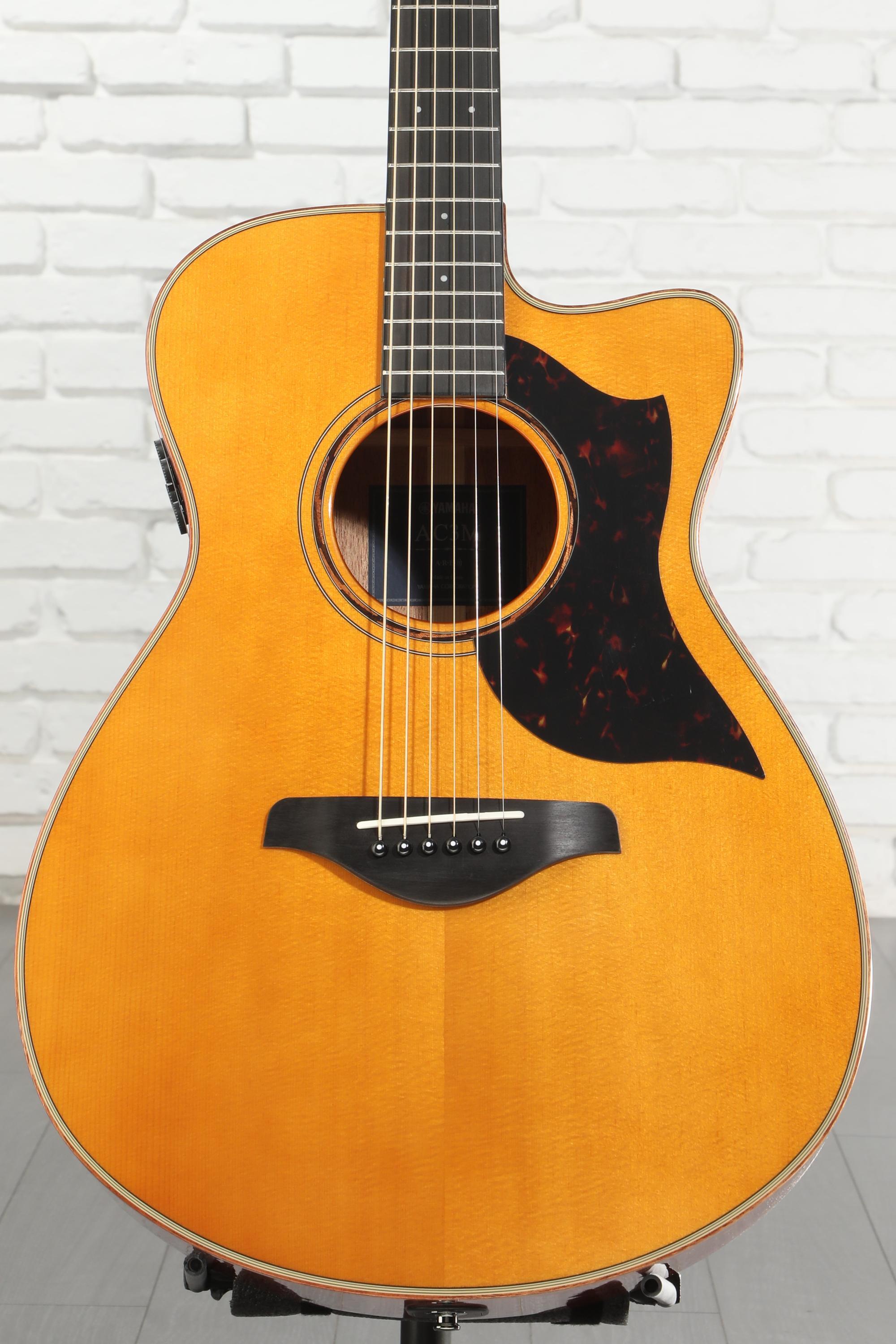 Yamaha AC3M ARE Concert Cutaway Acoustic-electric Guitar - Vintage