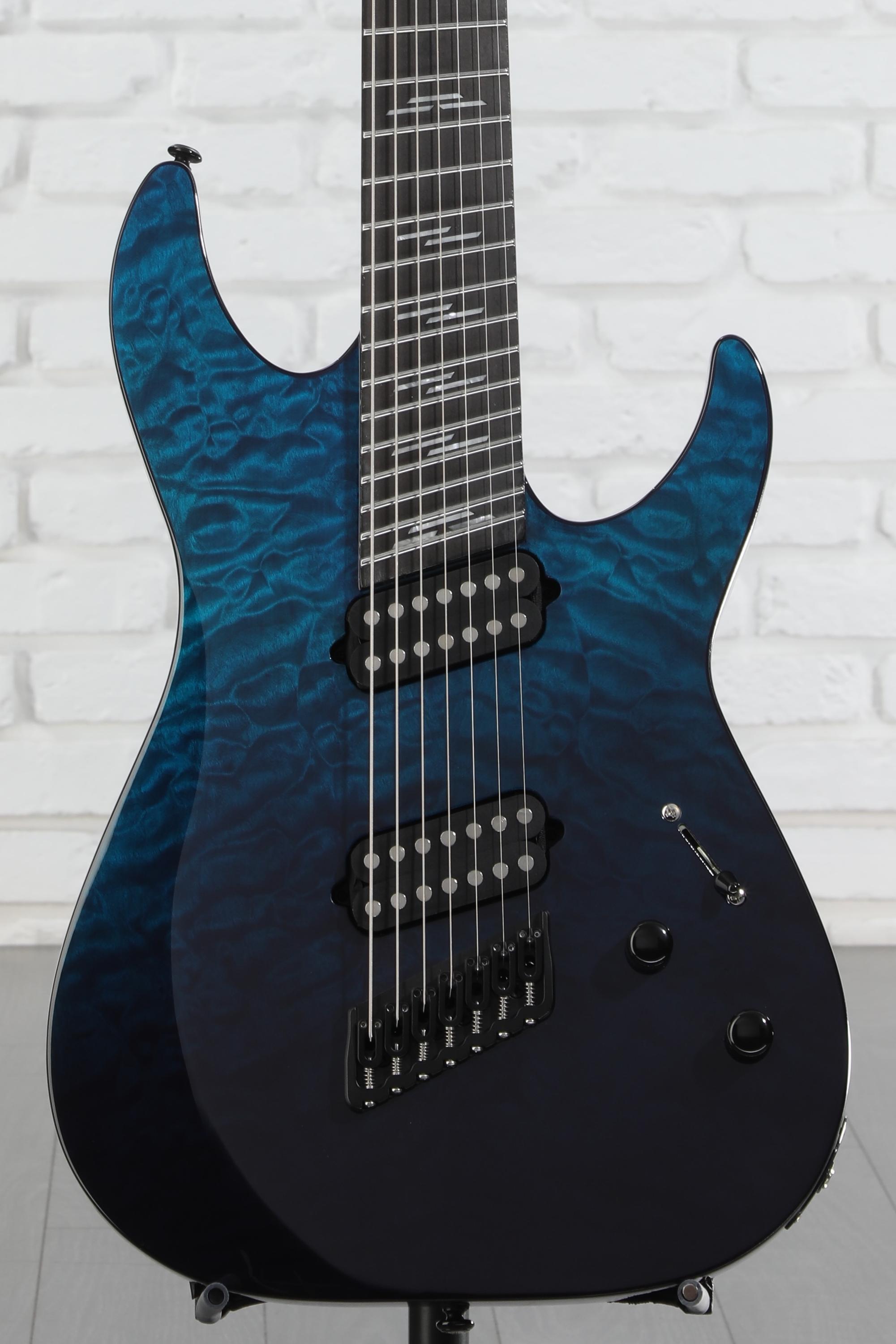 SCHECTER　Reaper-7 Multiscale 4/30まで値下げ中 Amazon.com: Schecter Reaper-7 Multiscale - Satin Sky Burst