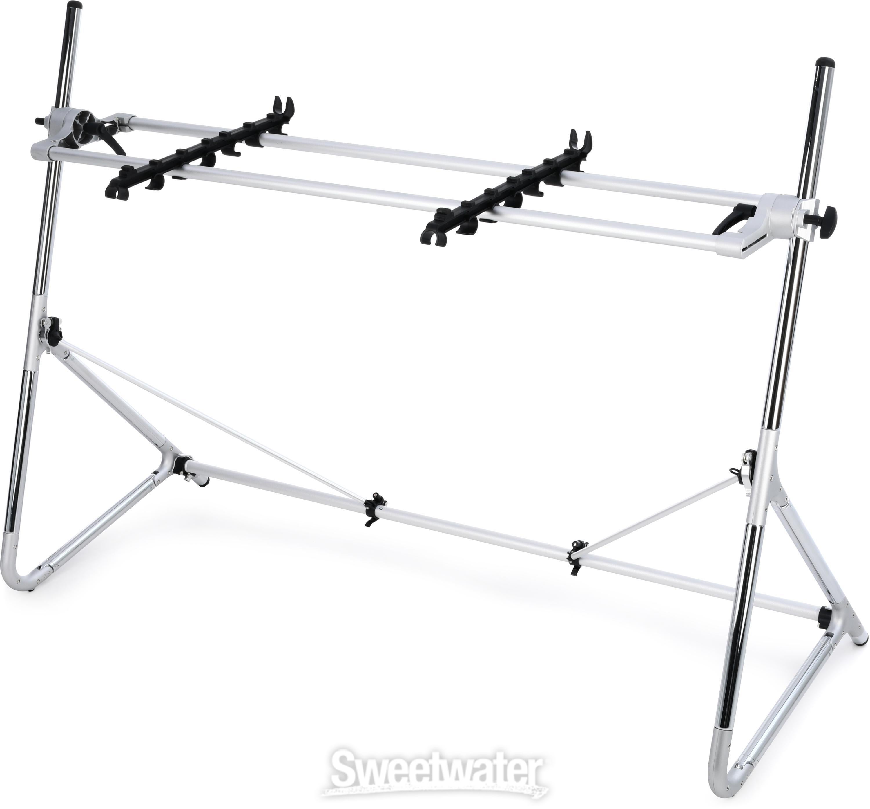 Sequenz Standard-L-SV Large Keyboard Stand - Silver