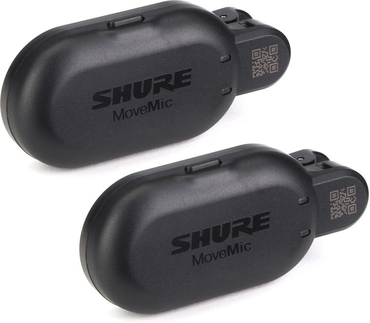 Shure MoveMic Two Wireless Lavalier Microphone System