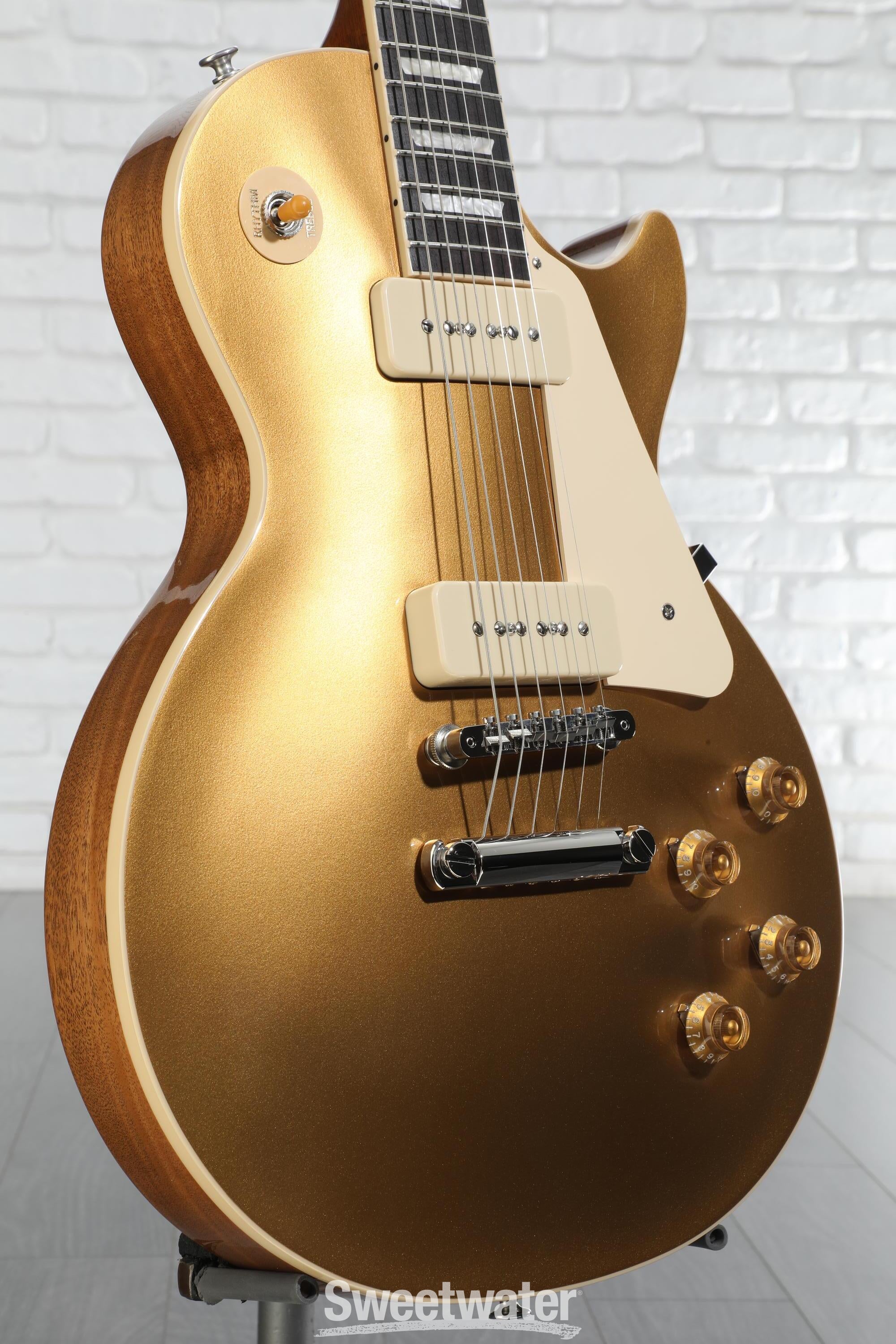 Gibson LP Std 50s P90 Gold Top – Motor City Guitar