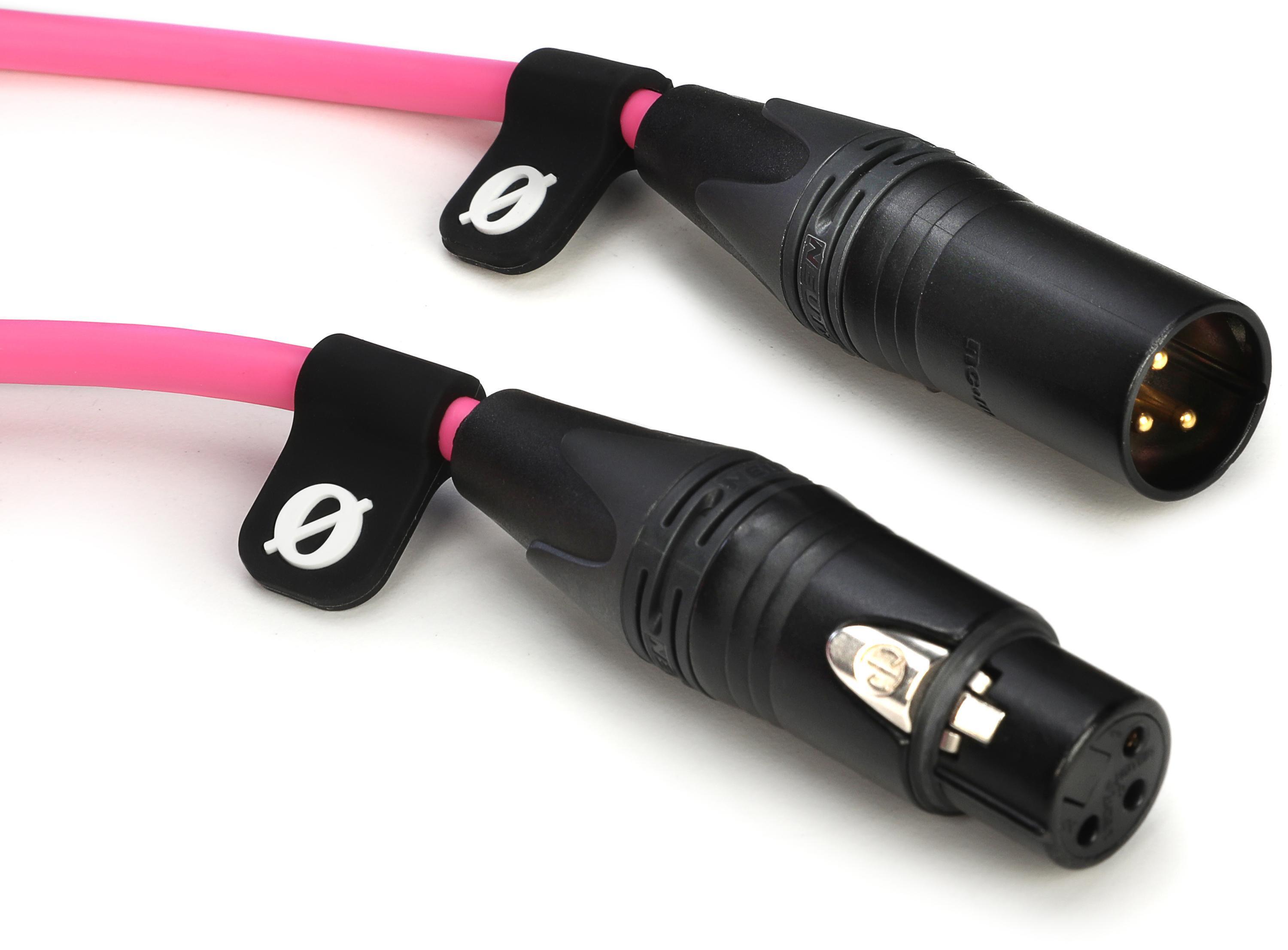 Photo of Rode Premium XLR Cable - 9.8 foot - Pink