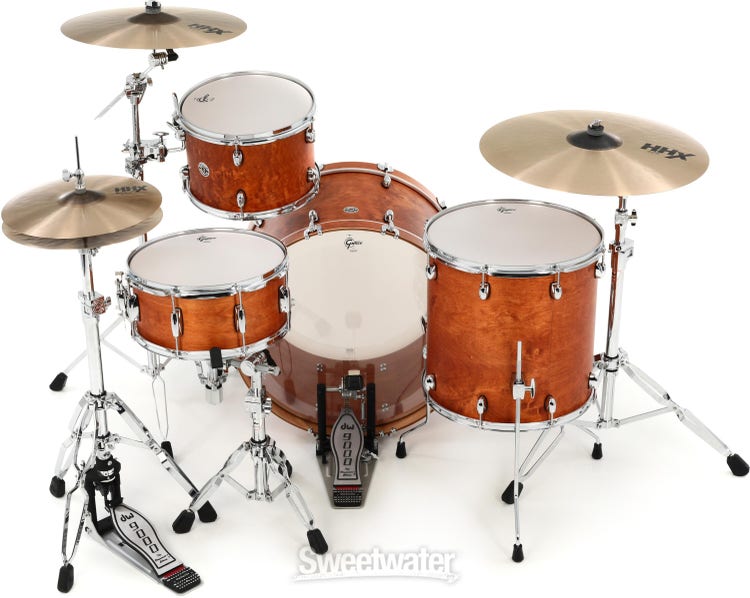 Buy Gretsch Brooklyn 4-Piece Micro Kit Drum Shell Pack (Satin Grey