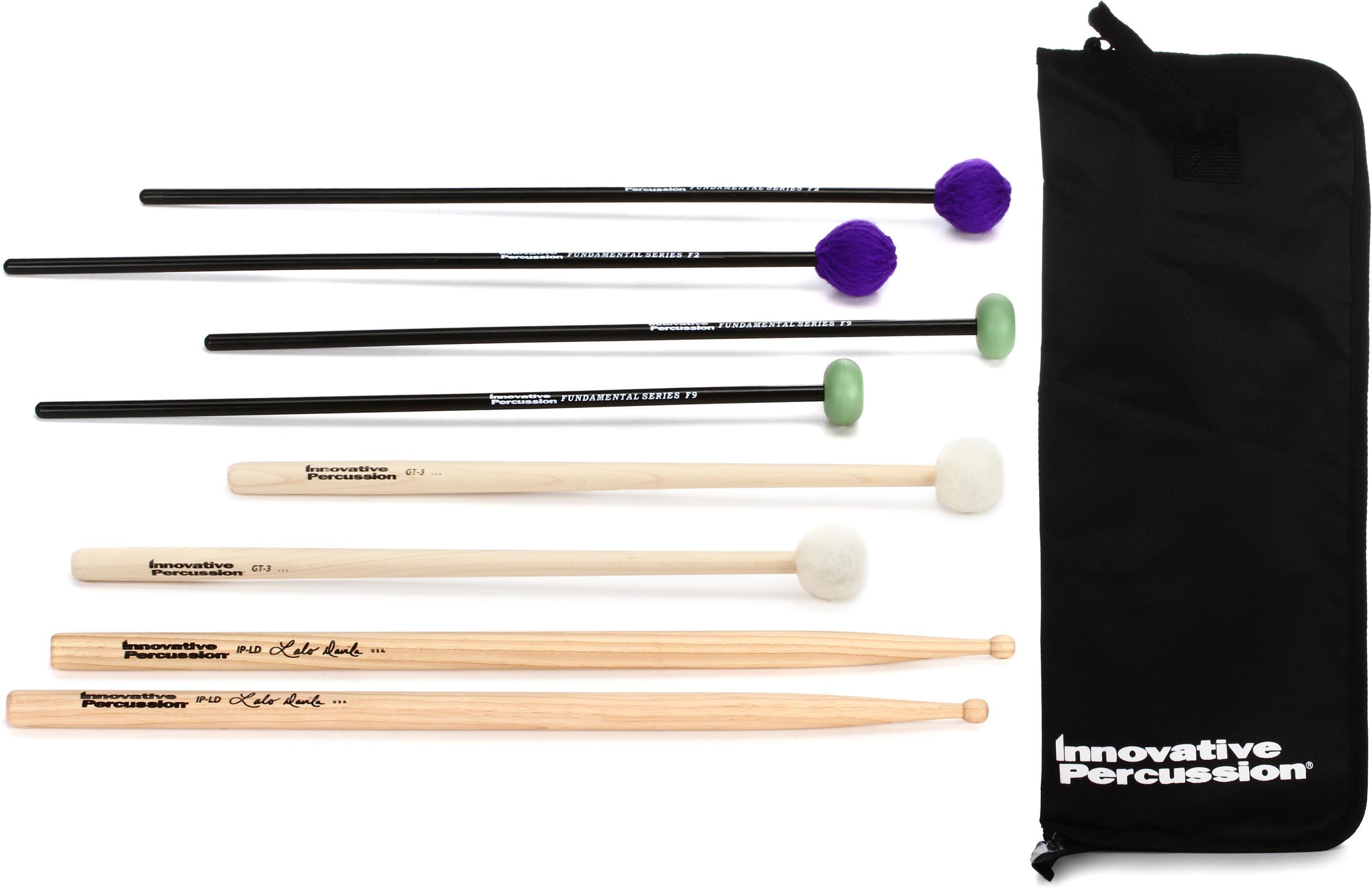 Innovative Percussion FP-2 Fundamental Intermediate Mallet Pack -  F2/F9/GT-3/Ip-LD/SB-3