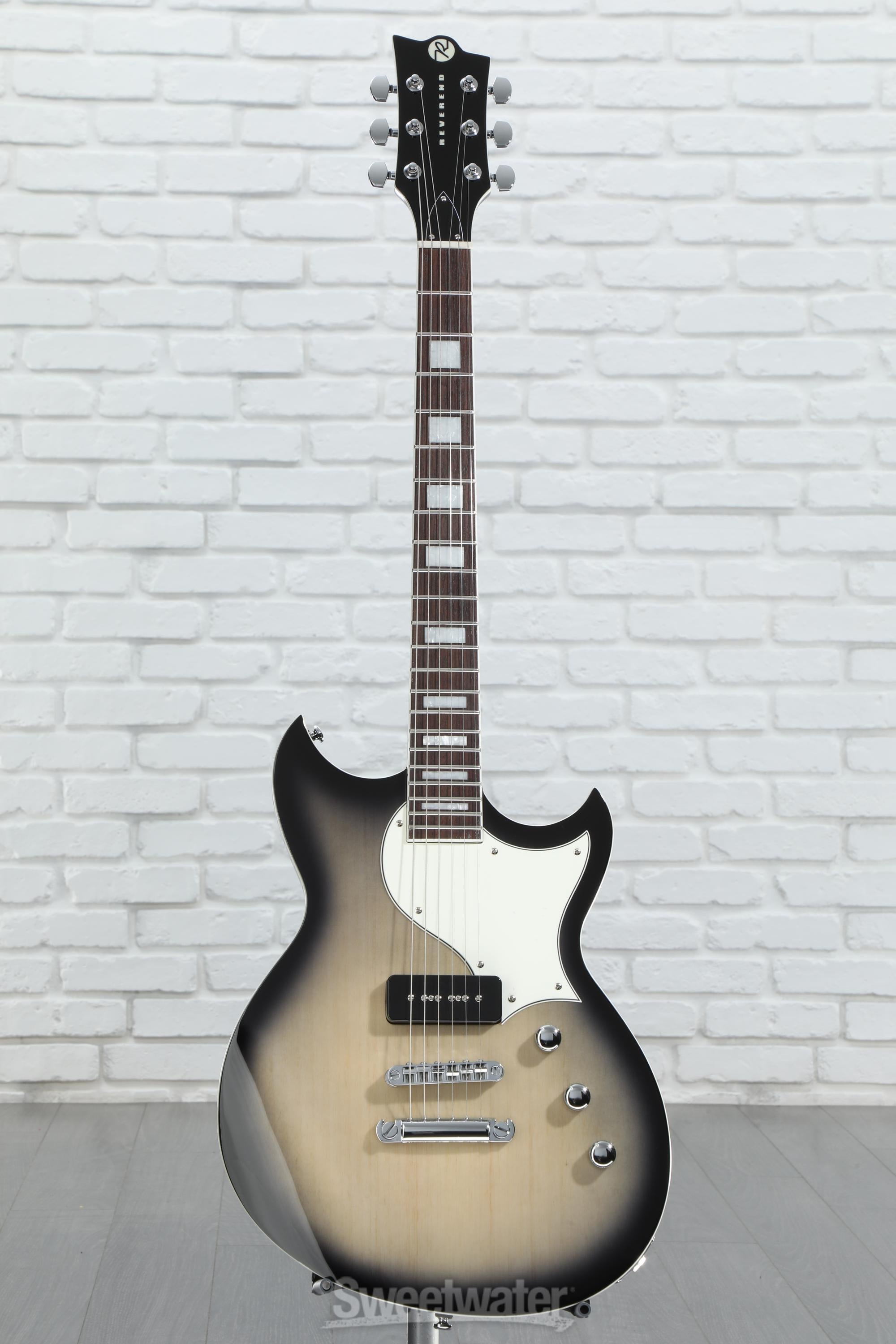 Reverend Sensei Jr. Electric Guitar - Korina Burst | Sweetwater