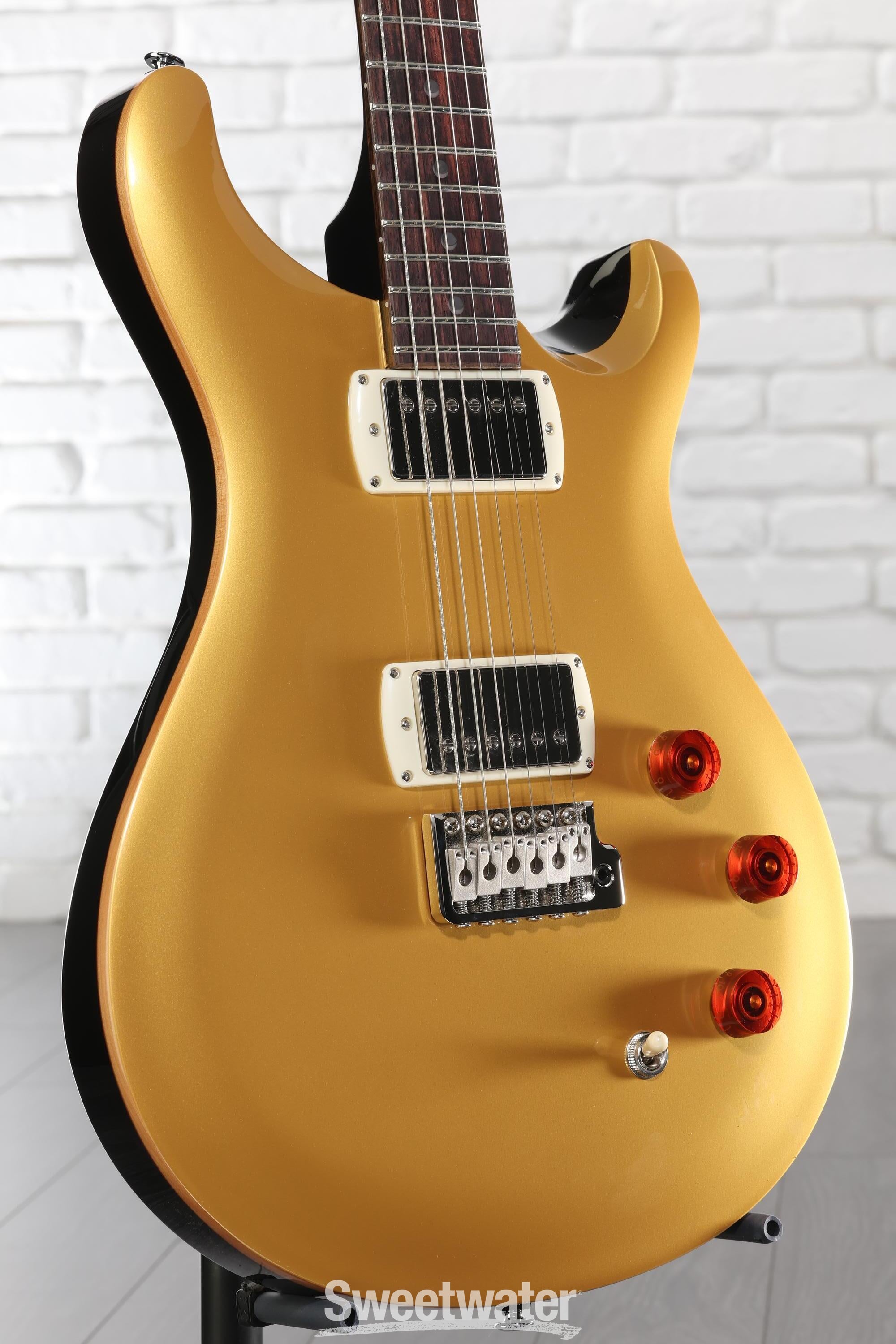 PRS SE DGT David Grissom Solidbody Electric Guitar - Gold Top