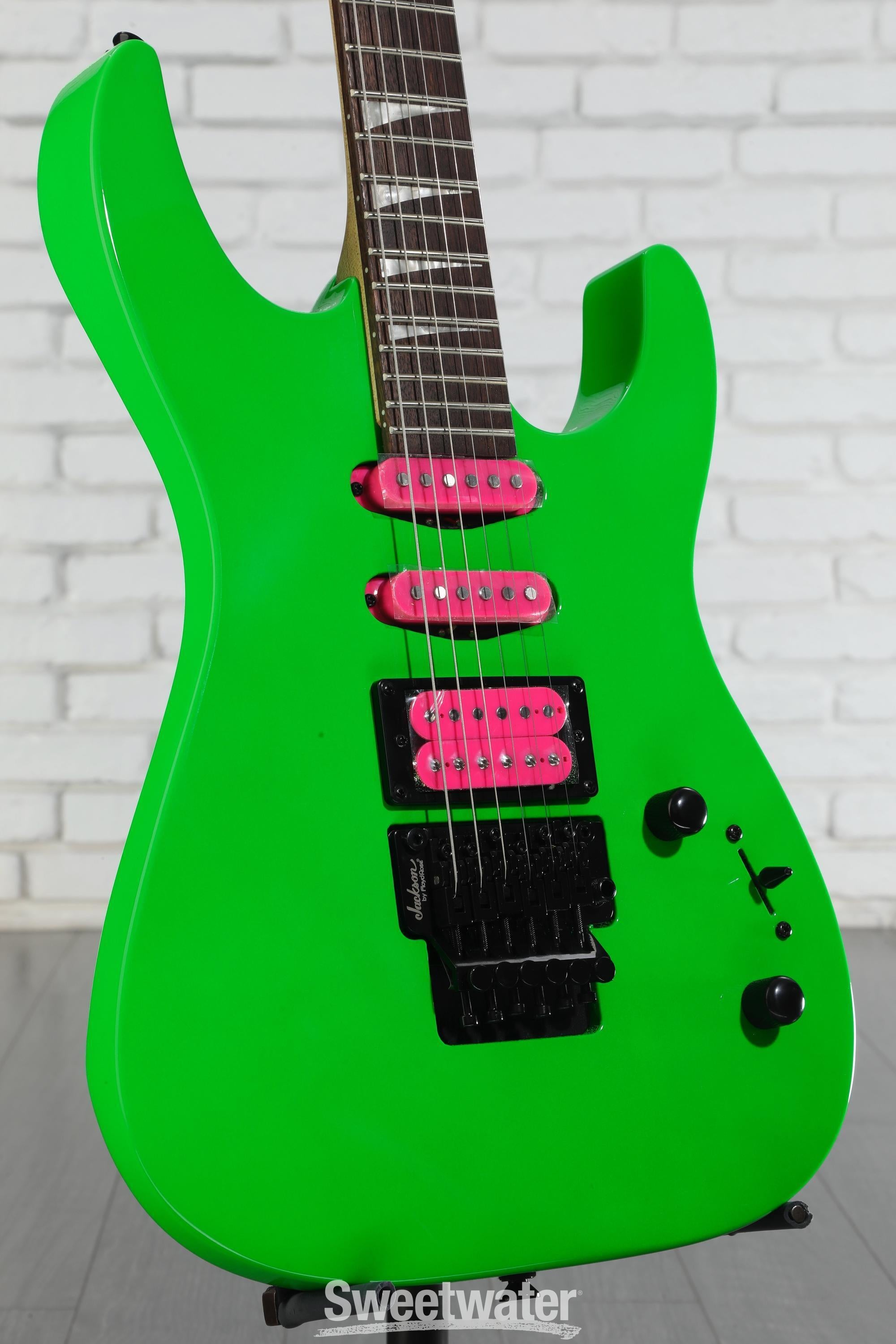 Jackson X Series Dinky DK3XR HSS Electric Guitar - Neon