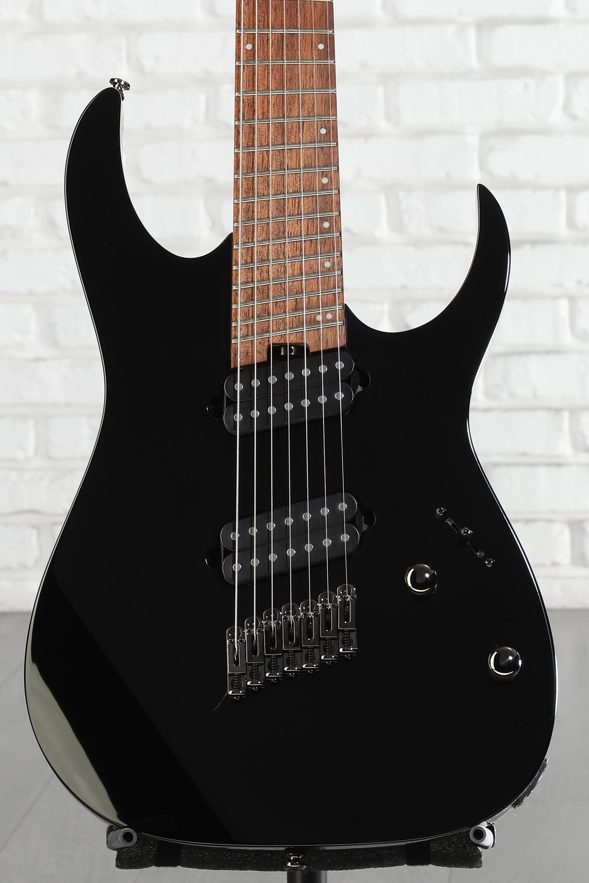 Ibanez RGMS7 7-string Electric Guitar - Black | Sweetwater