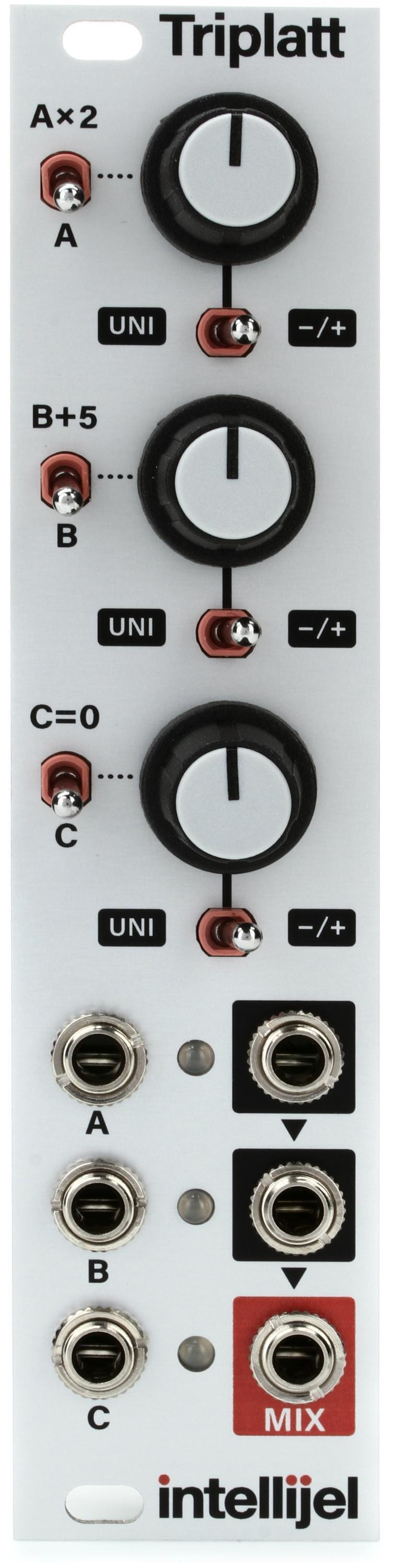 Intellijel AudioIO1U Dual Balanced Line Audio Input and