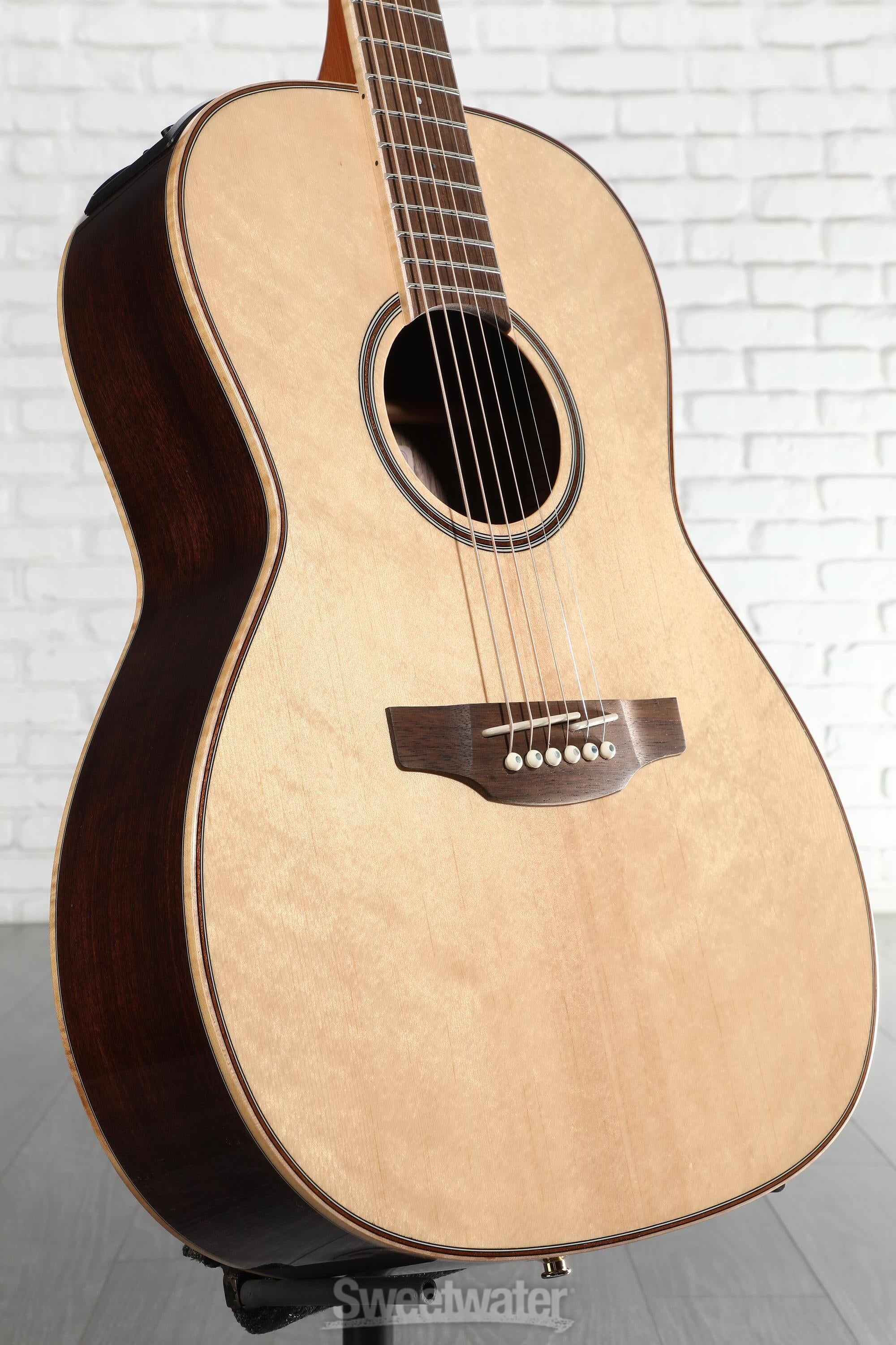 Photo of Takamine GY93E New Yorker Parlor Acoustic-Electric Guitar - Natural