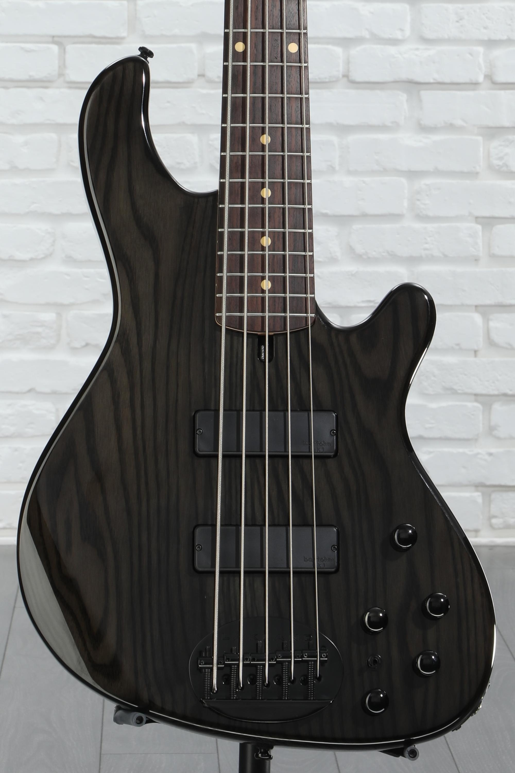 ベース Lakland Skyline Japan Series 5-String Lakland Skyline 55-OS Offset 5-string Bass Guitar - Trans