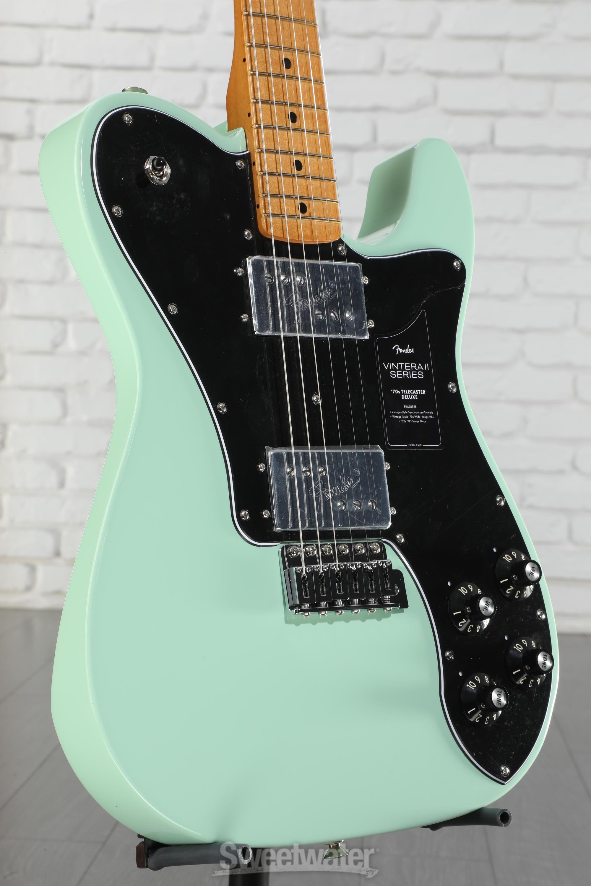 Fender Vintera II '70s Telecaster Deluxe Electric Guitar - Surf