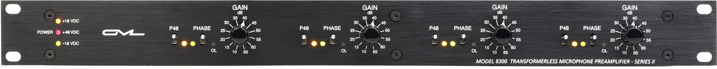 Photo of GML 8304 4-channel Microphone Preamp