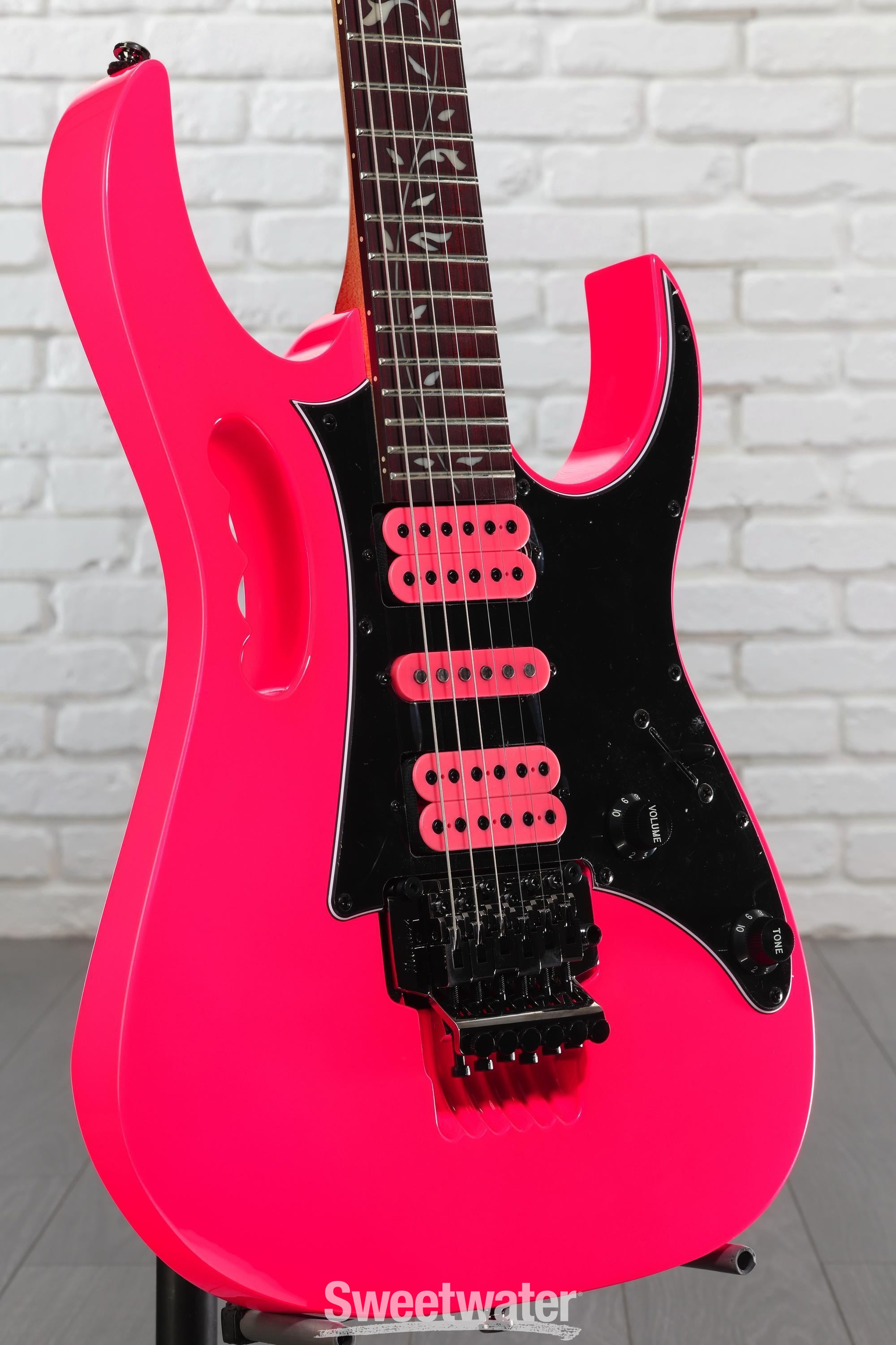 Ibanez Steve Vai Signature JEMJRSP - Pink | Sweetwater