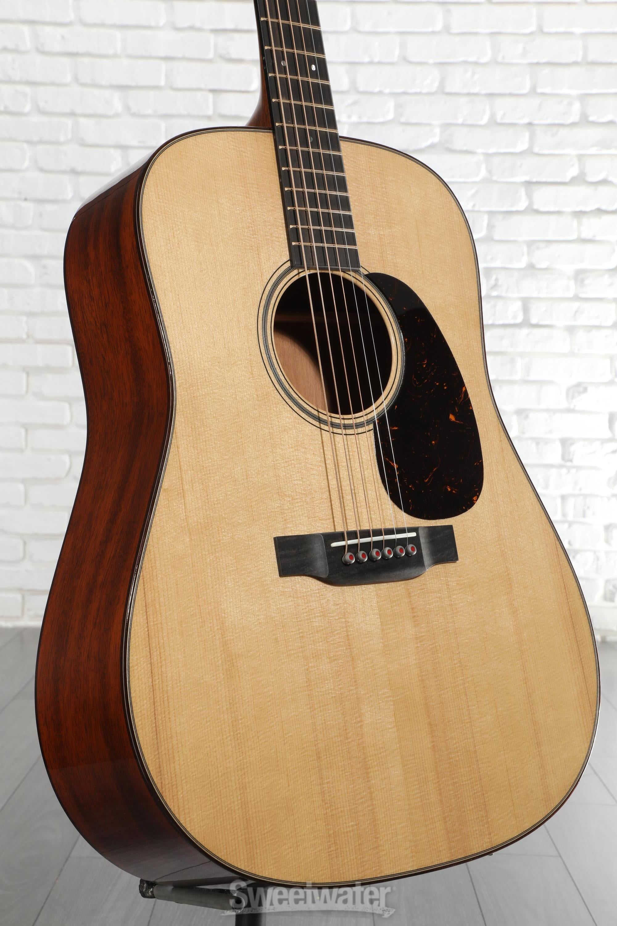 Martin D-18 Modern Deluxe Acoustic Guitar - Natural | Sweetwater