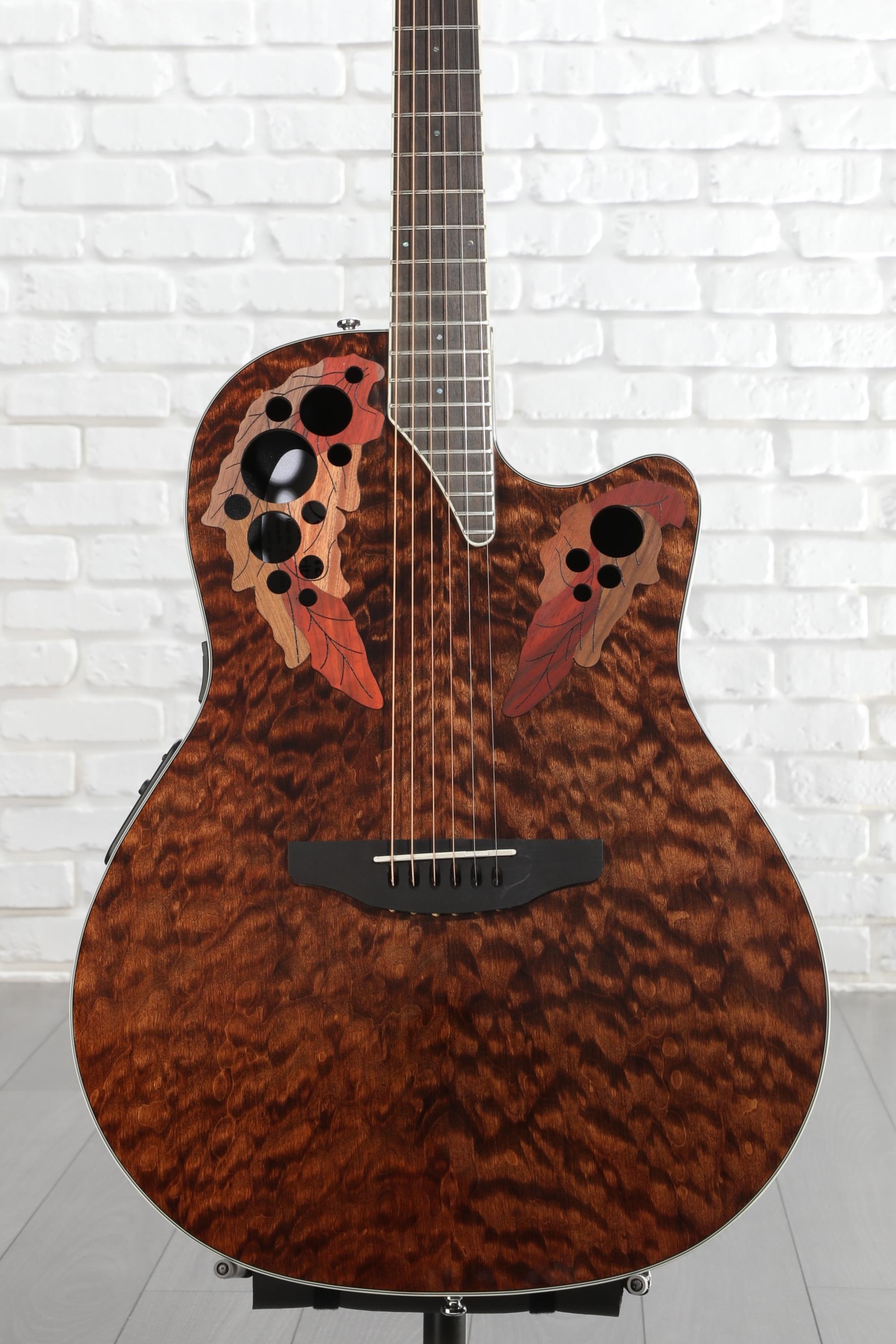 Ovation Celebrity Elite CE48P-TGE Super Shallow Acoustic-Electric