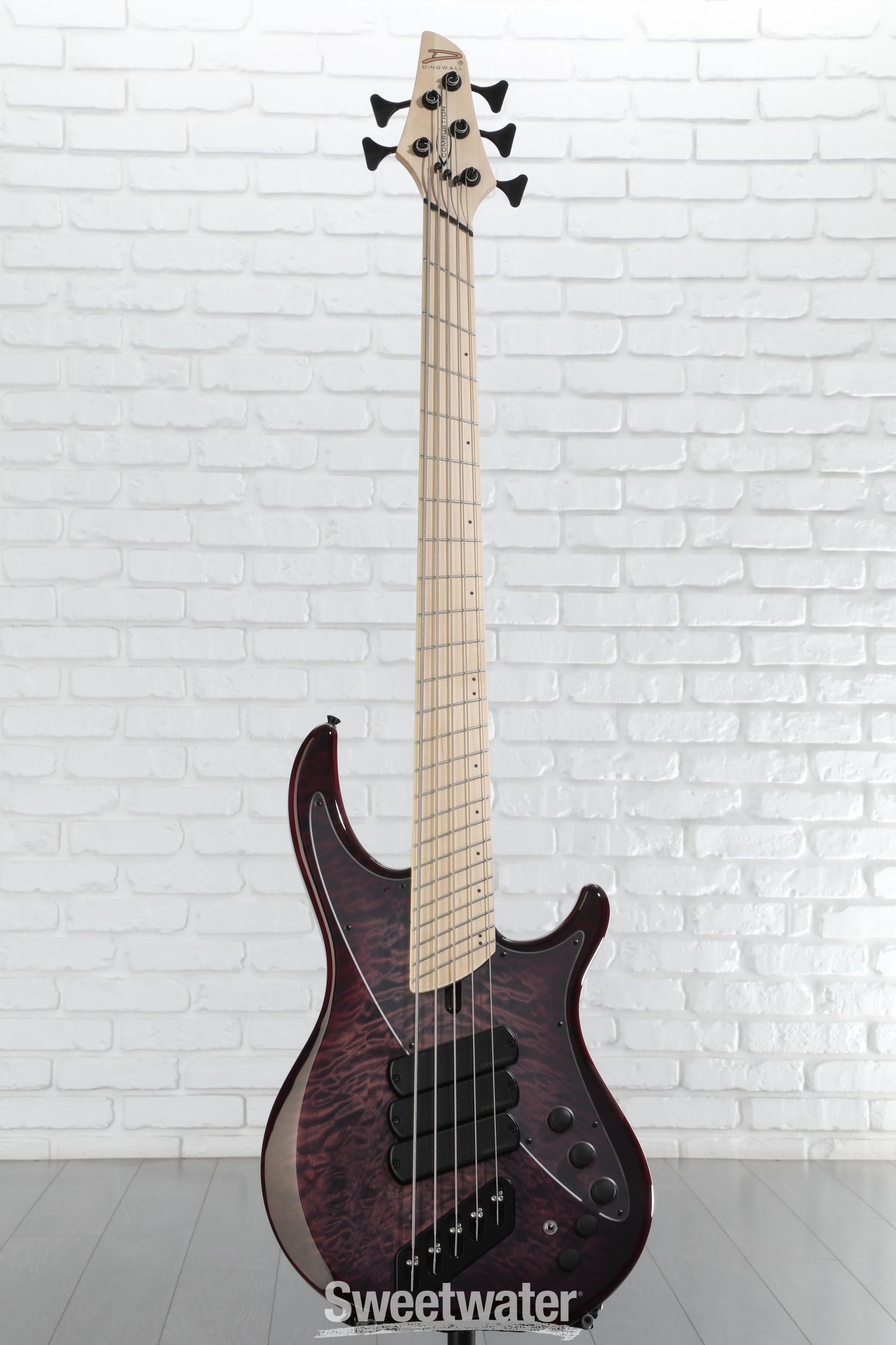 【美品】Dingwall Combustion 5st Dingwall Combustion Nashville Edition 5 Quilted Maple