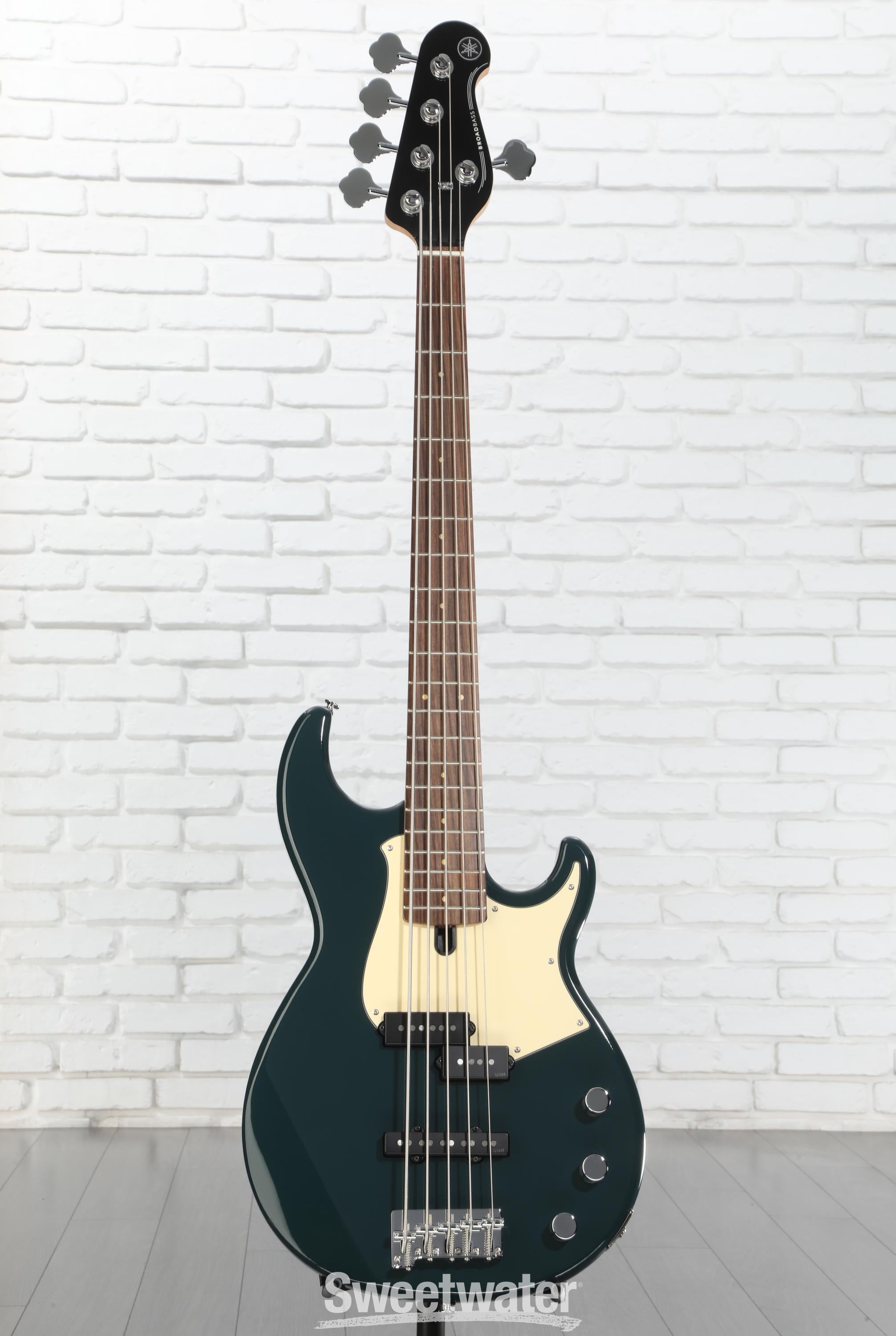 Yamaha BB435 5-string Bass Guitar - Teal Blue | Sweetwater