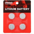 Photo of D'Addario CR2032 Lithium 3V Battery (4-pack)