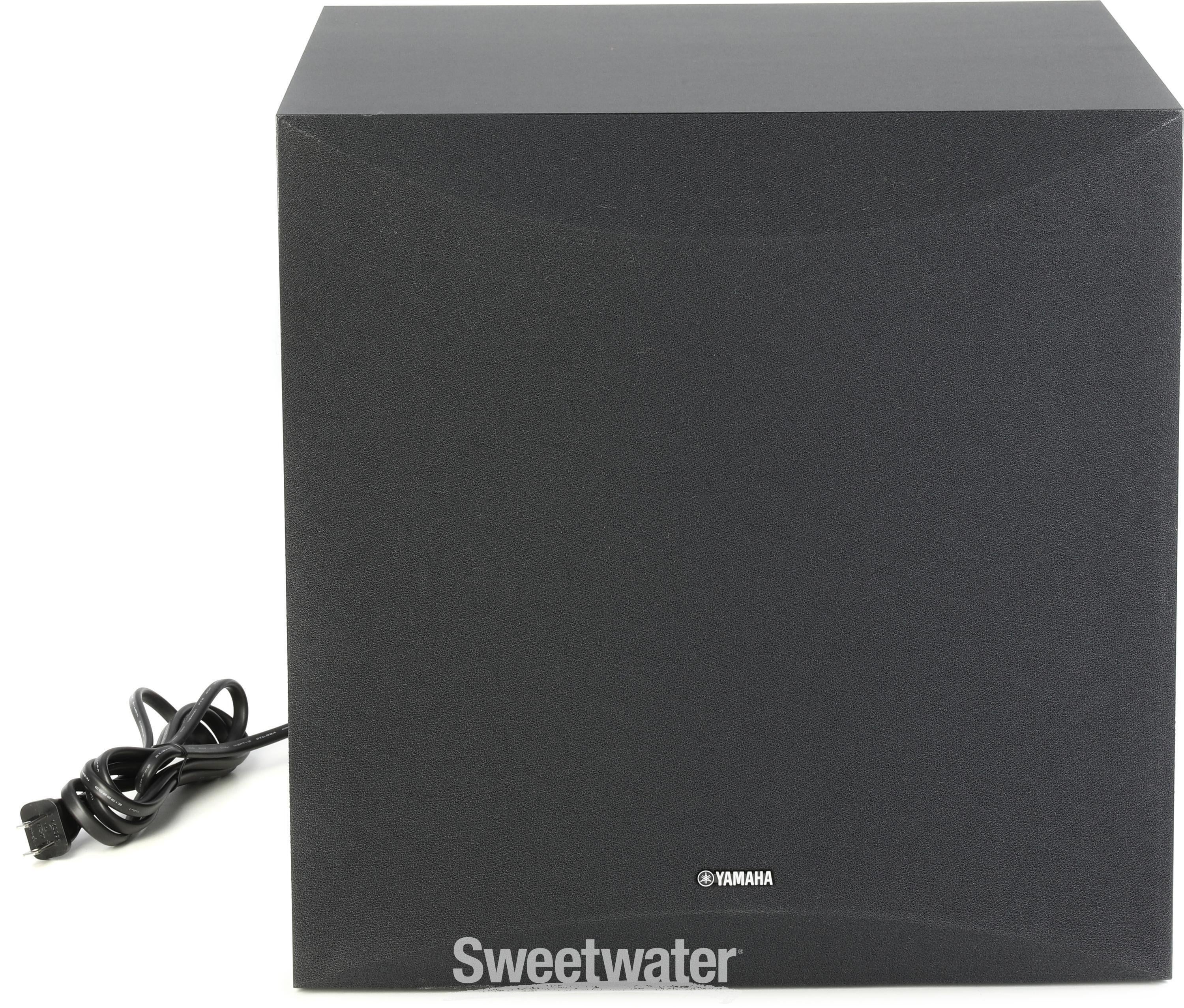 Yamaha NS-SW100BL 10-inch 100-watt Subwoofer - Black