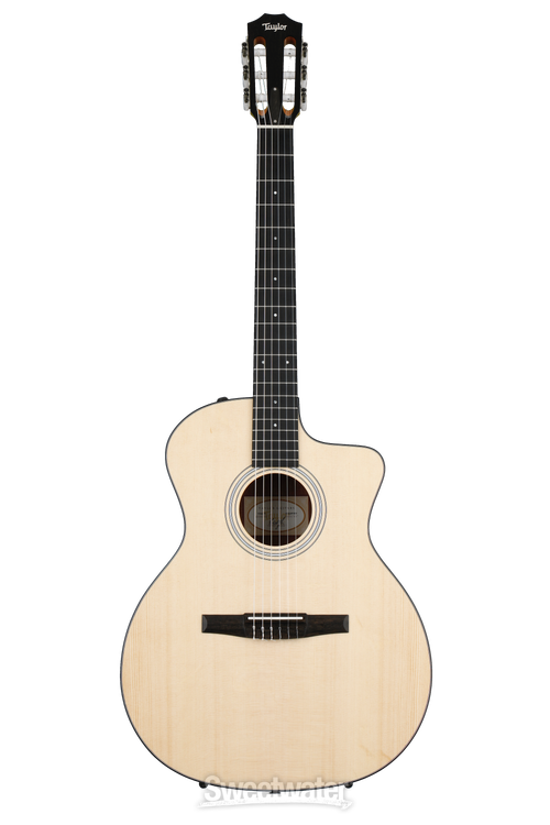 Taylor 114ce-N - Layered Walnut back and sides Reviews | Sweetwater