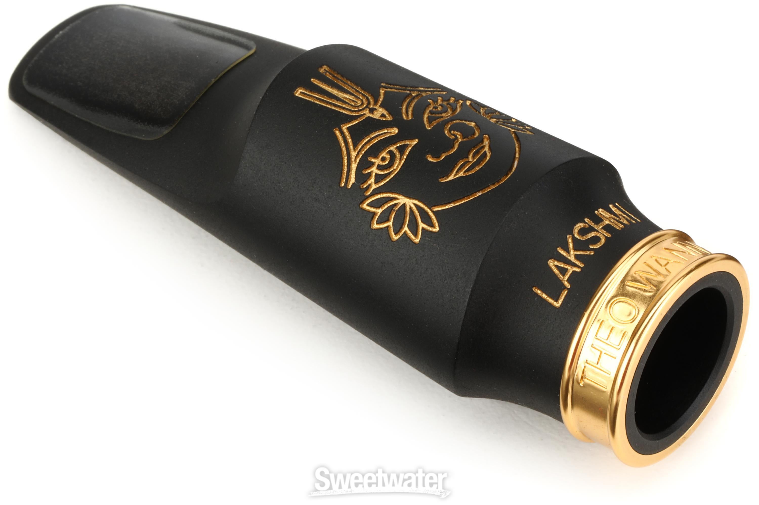 Theo Wanne Lakshmi Alto Saxophone Mouthpiece - 6, Hard Rubber