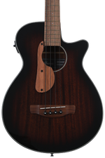 Photo of Ibanez AEGB24E AEG Acoustic-electric Bass Guitar - Mahogany Sunburst High Gloss