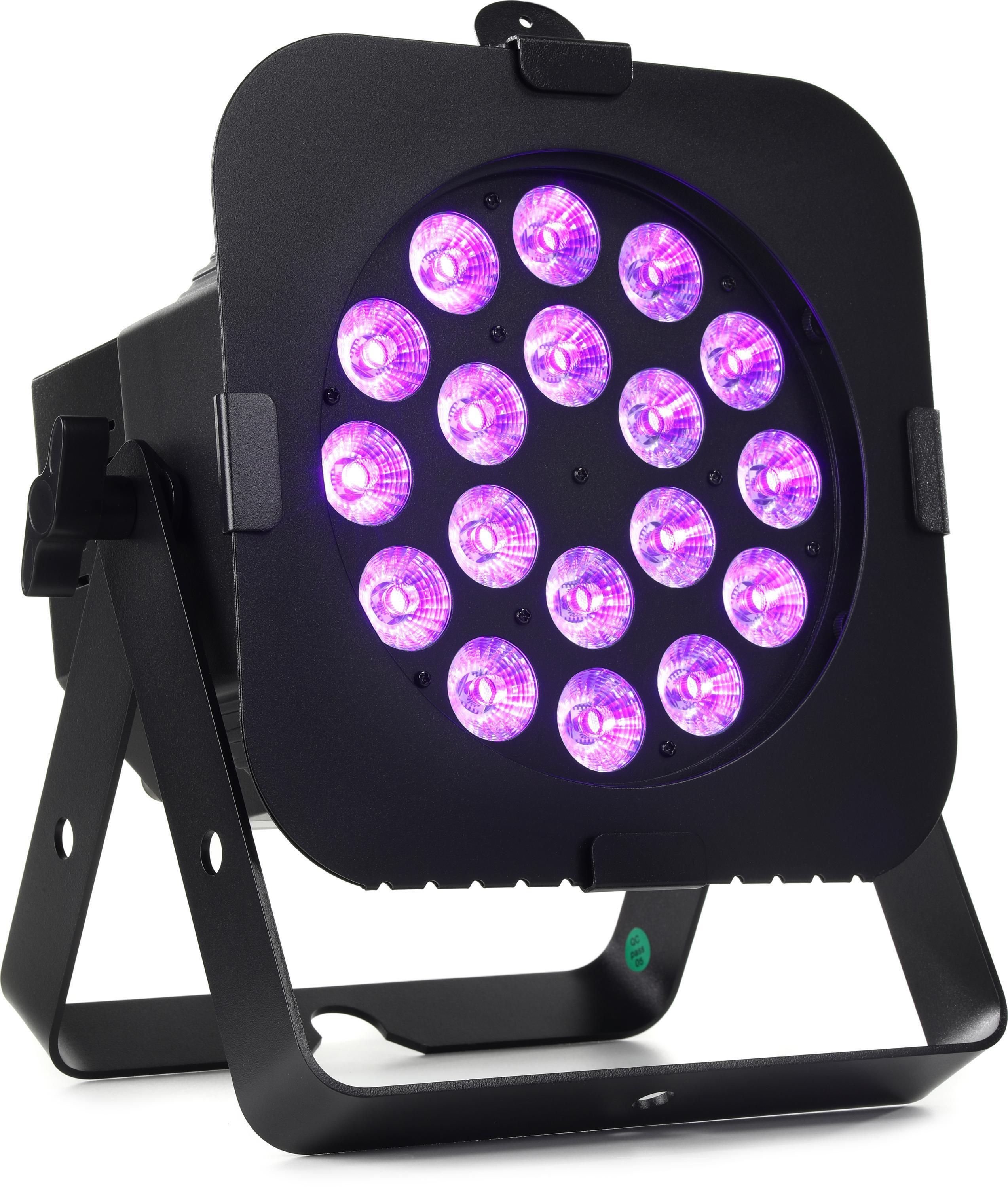 ADJ 18P Hex RGBAW+UV LED Par