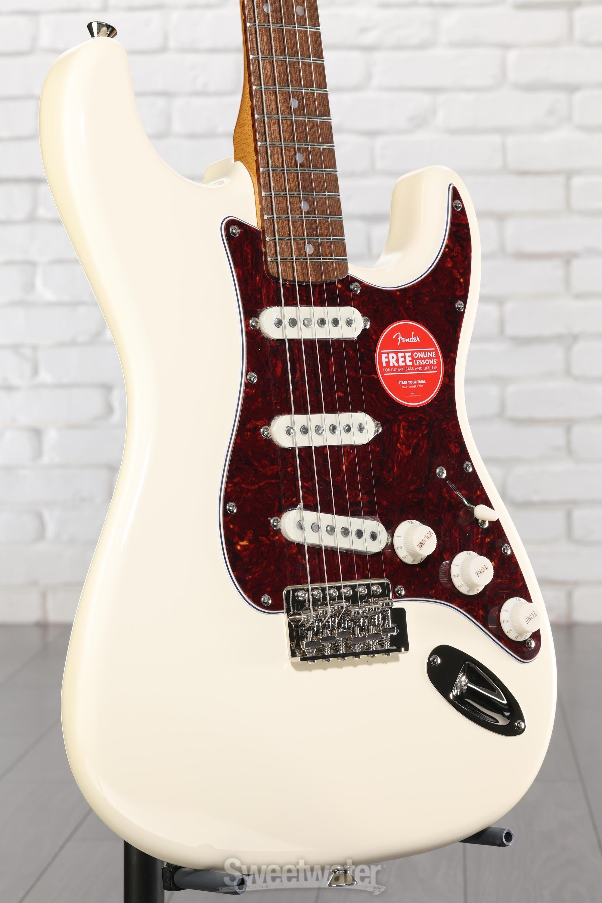 Squier Classic Vibe '70s Stratocaster - Olympic White | Sweetwater