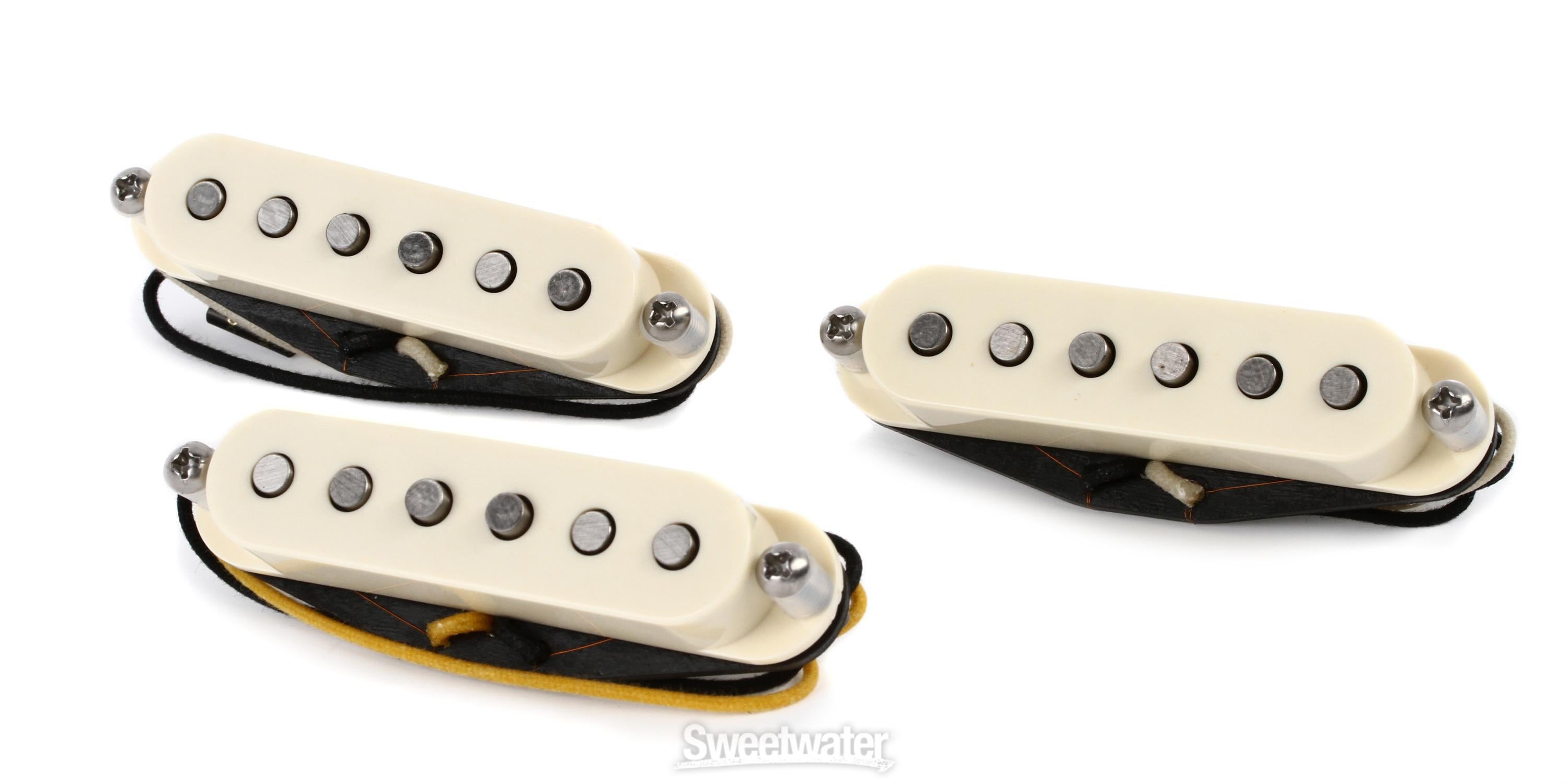 Xotic Raw Vintage 50 Single Coil 3-piece Pickup Set - Aged White