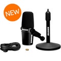 Photo of Shure MV7+ Hybrid Podcast Microphone and Stand - Black