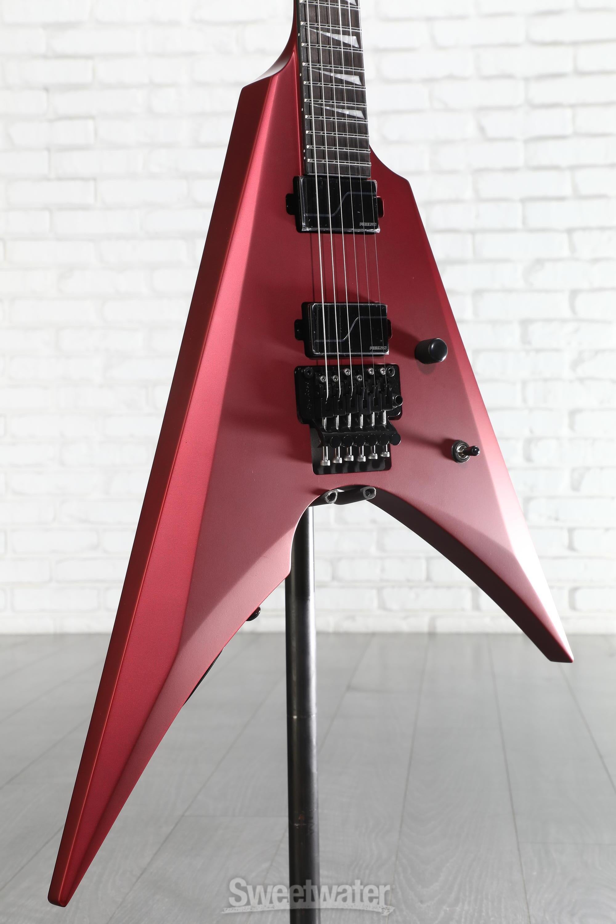 Photo of ESP LTD Deluxe Arrow-1000 Electric Guitar - Candy Apple Red