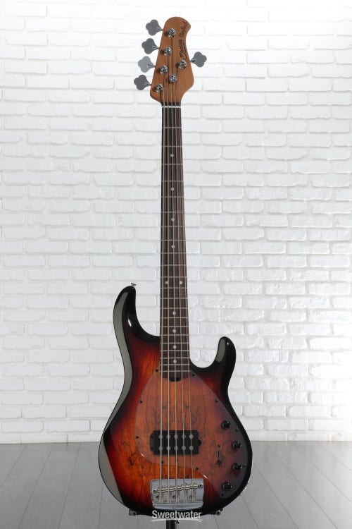 Sterling By Music Man StingRay RAY35 Bass Guitar - 3-tone Sunburst