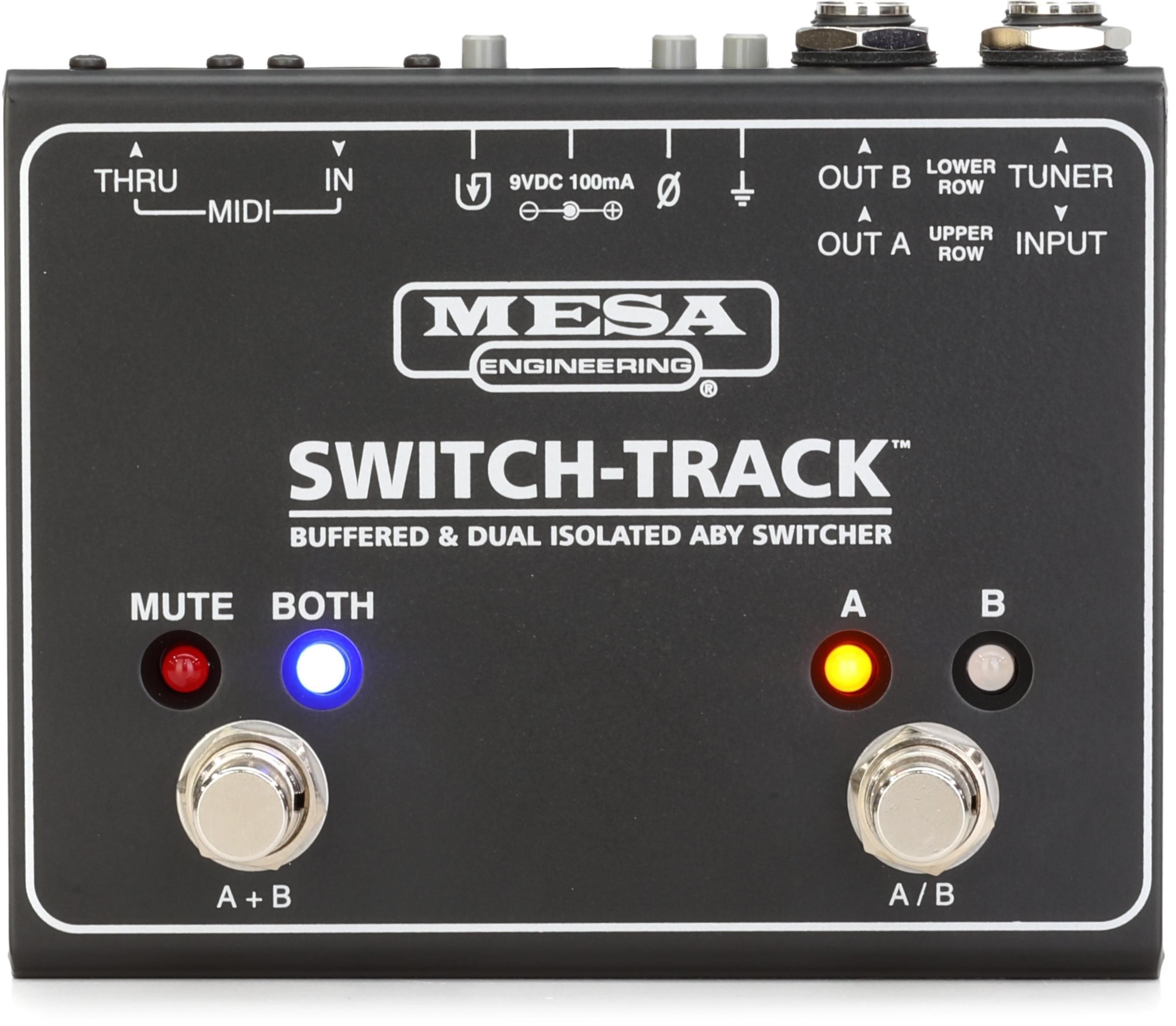 Mesa/Boogie Switch-Track A/B/Y Switcher Pedal | Sweetwater